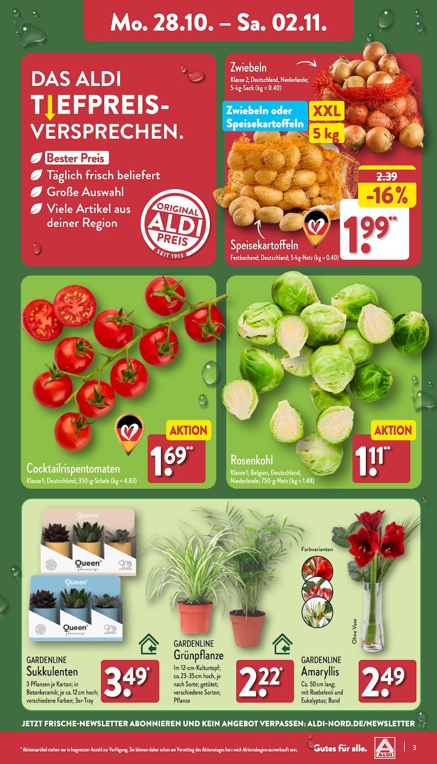 Aldi Aldi Nord Prospekt ab Montag Seite 3
