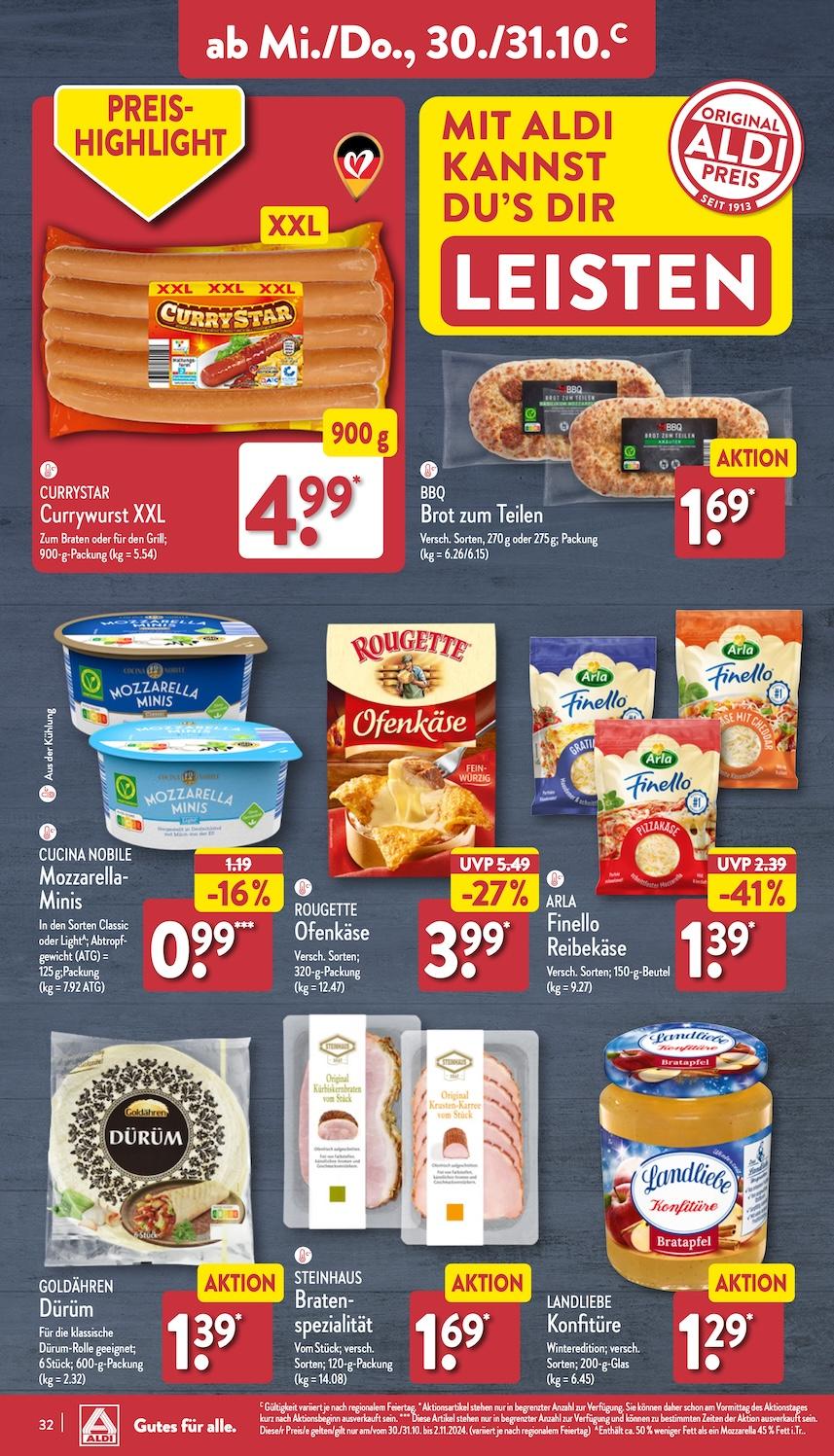 Aldi Aldi Nord Prospekt ab Montag Seite 32