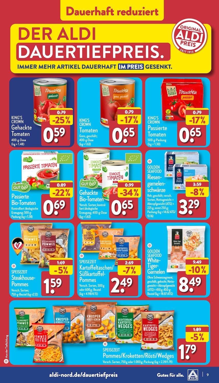 Aldi Aldi Nord Prospekt ab Montag Seite 9