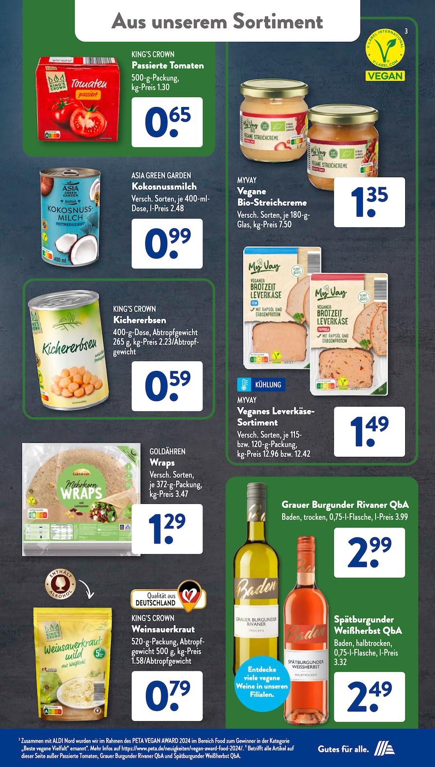 Aldi Aldi Süd Prospekt ab Montag Seite 30