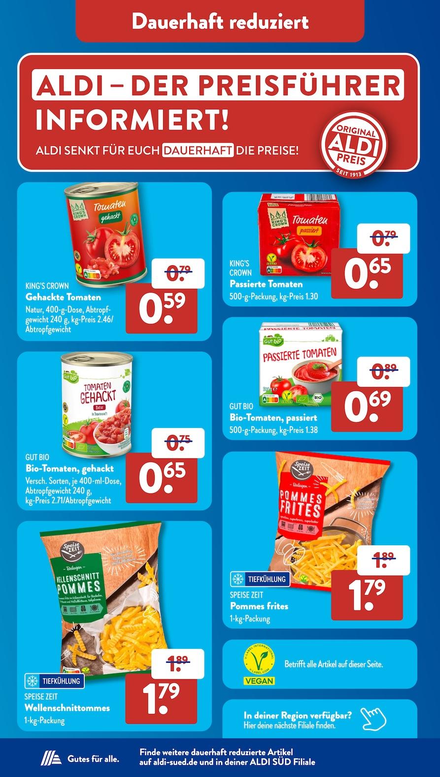 Aldi Aldi Süd Prospekt ab Montag Seite 33