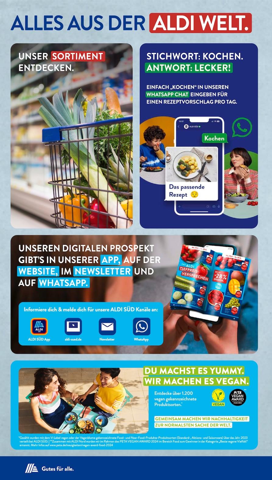 Aldi Aldi Süd Prospekt ab Montag Seite 40