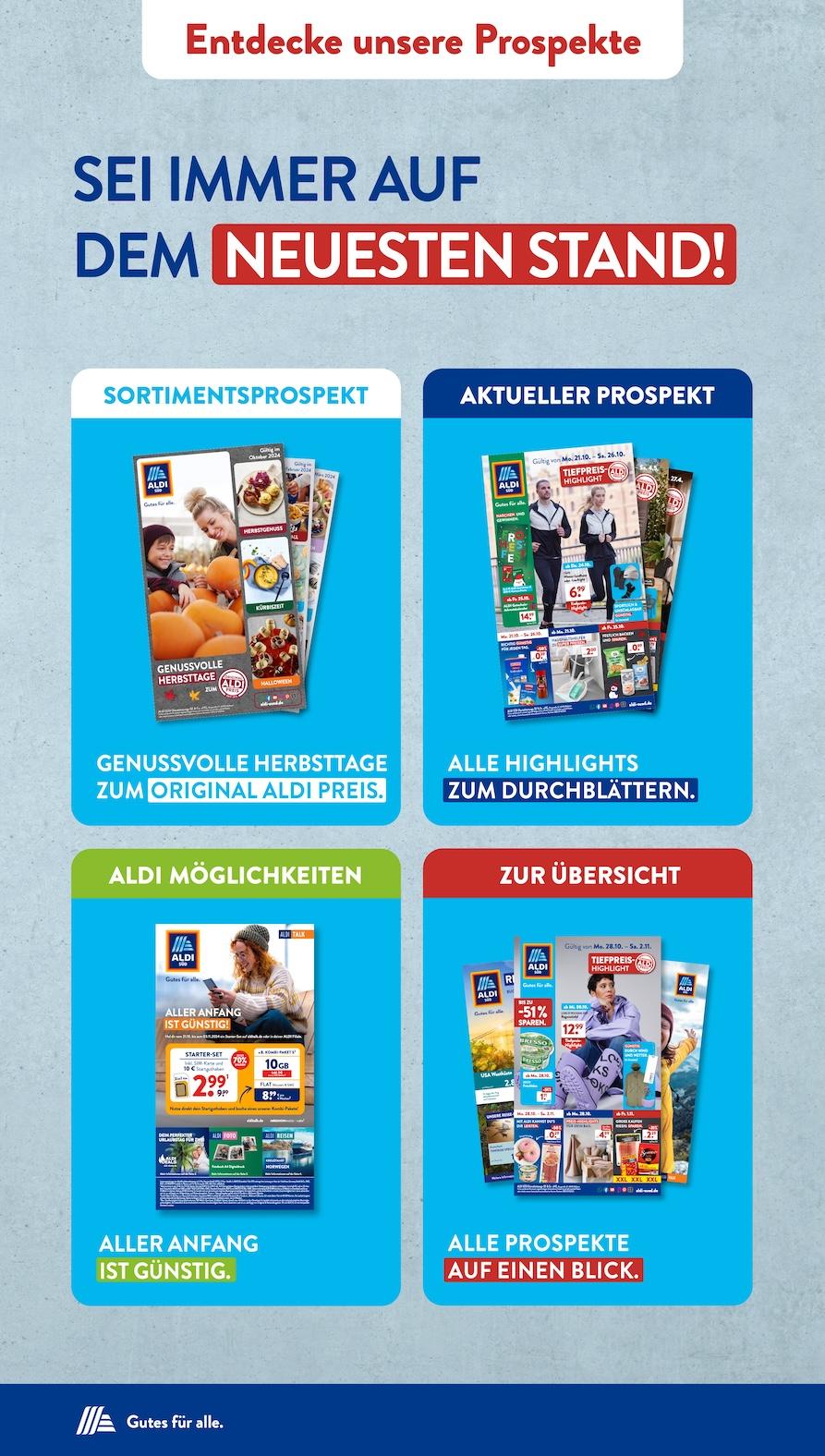 Aldi Aldi Süd Prospekt ab Montag Seite 41