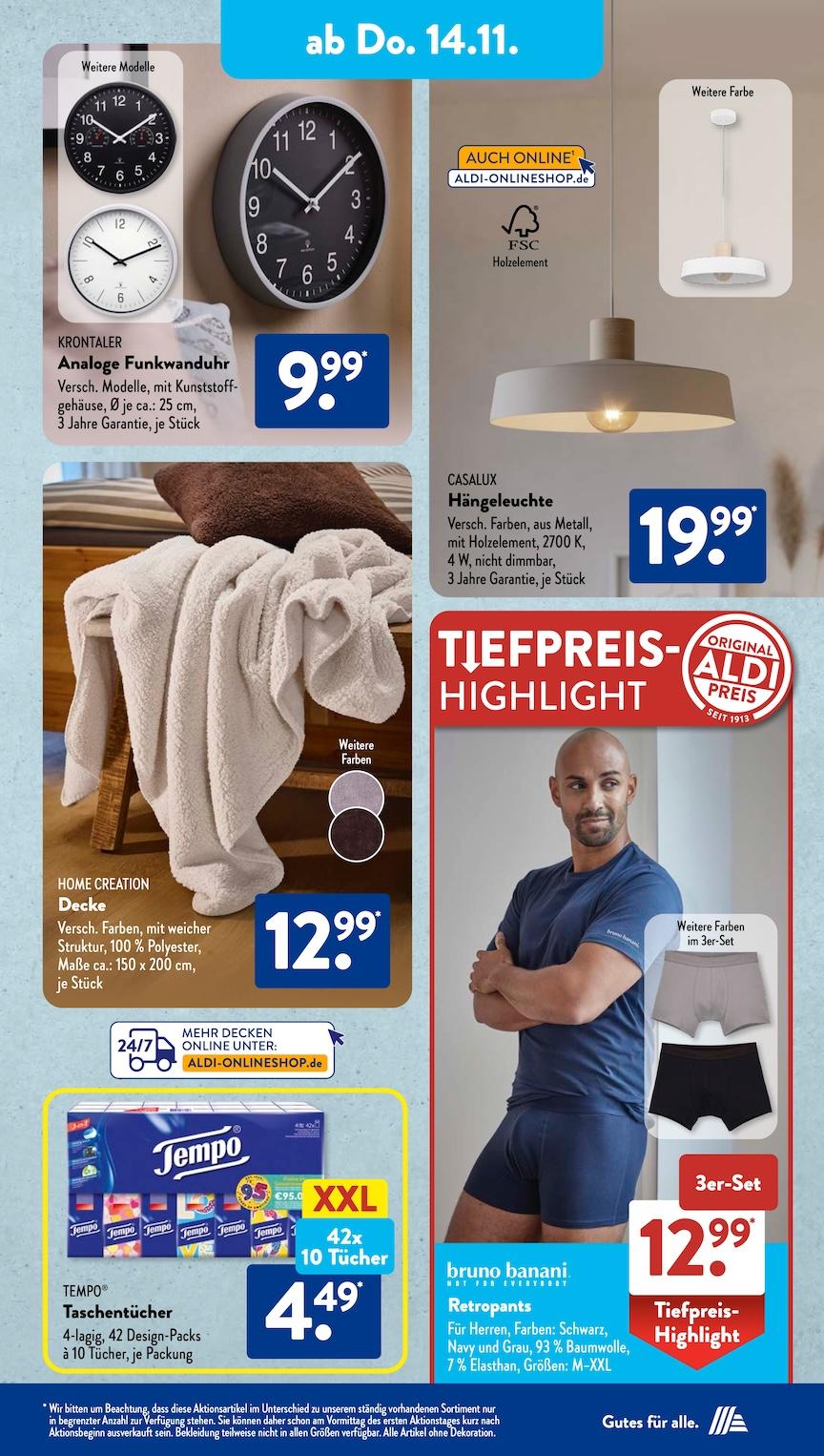 Aldi Aldi Süd Prospekt ab Montag Seite 11
