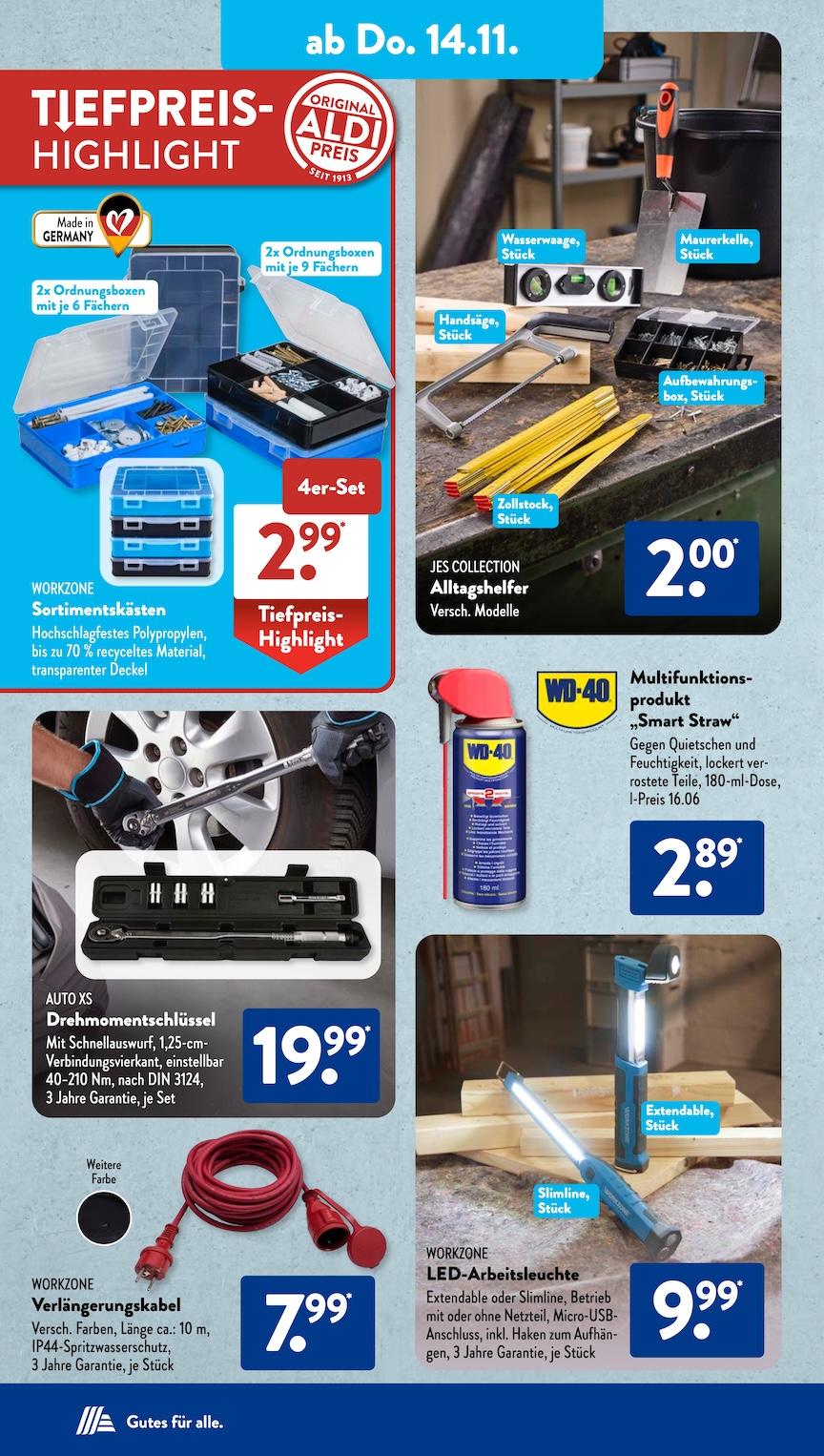 Aldi Aldi Süd Prospekt ab Montag Seite 12