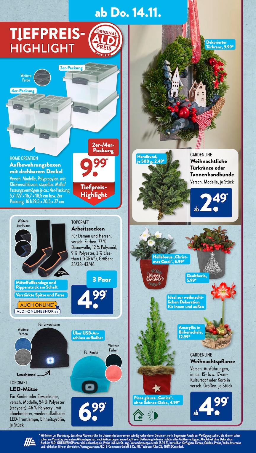 Aldi Aldi Süd Prospekt ab Montag Seite 14