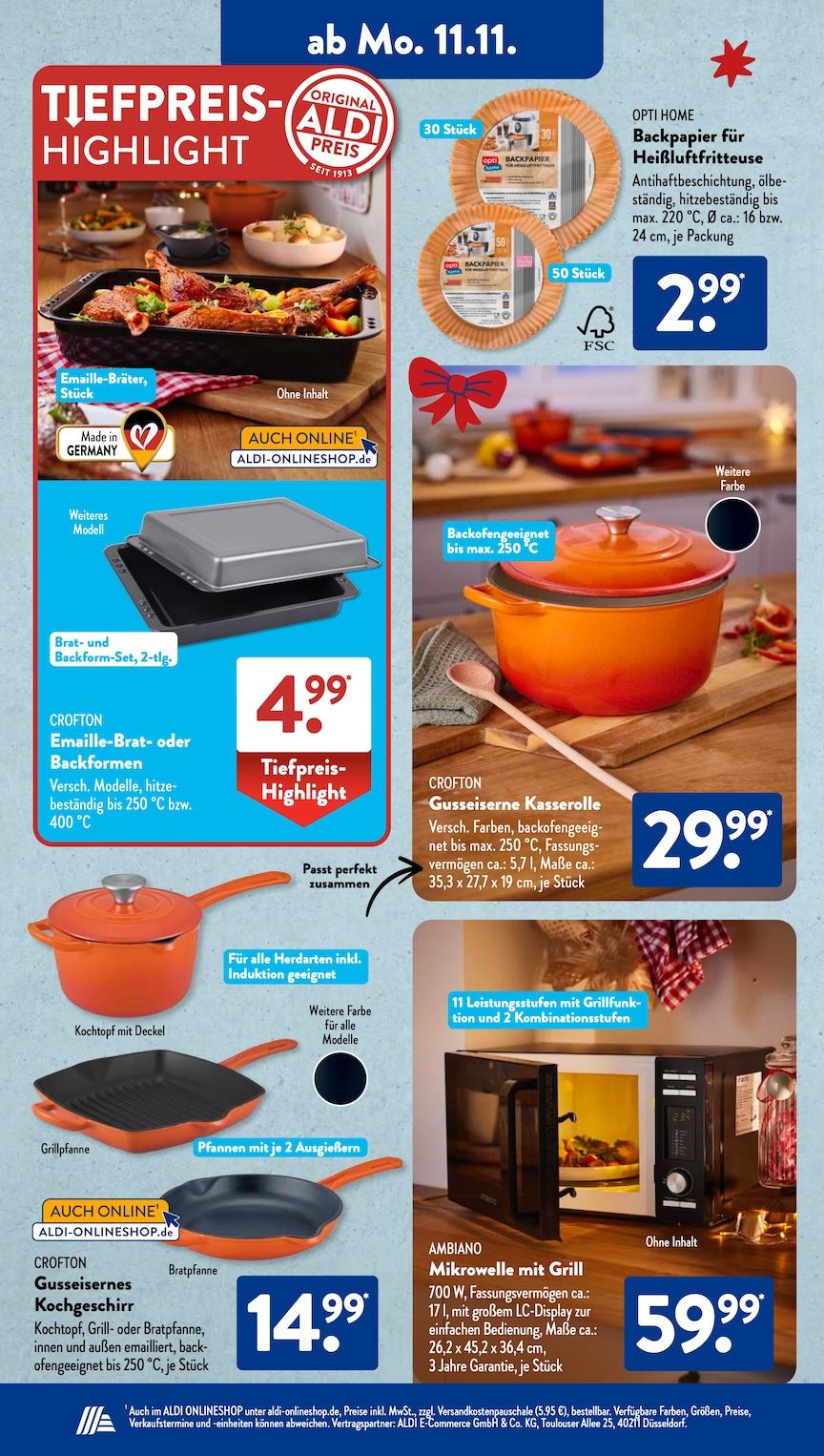 Aldi Aldi Süd Prospekt ab Montag Seite 2