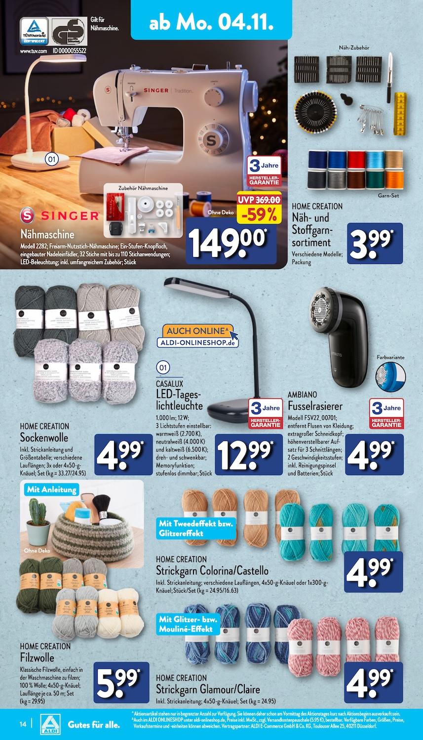 Aldi Aldi Nord Prospekt ab Montag Seite 14