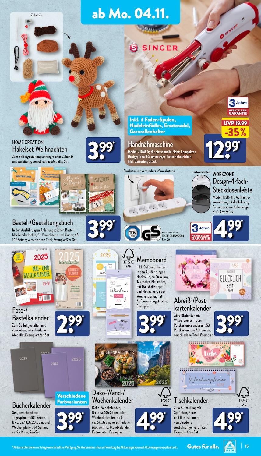 Aldi Aldi Nord Prospekt ab Montag Seite 15