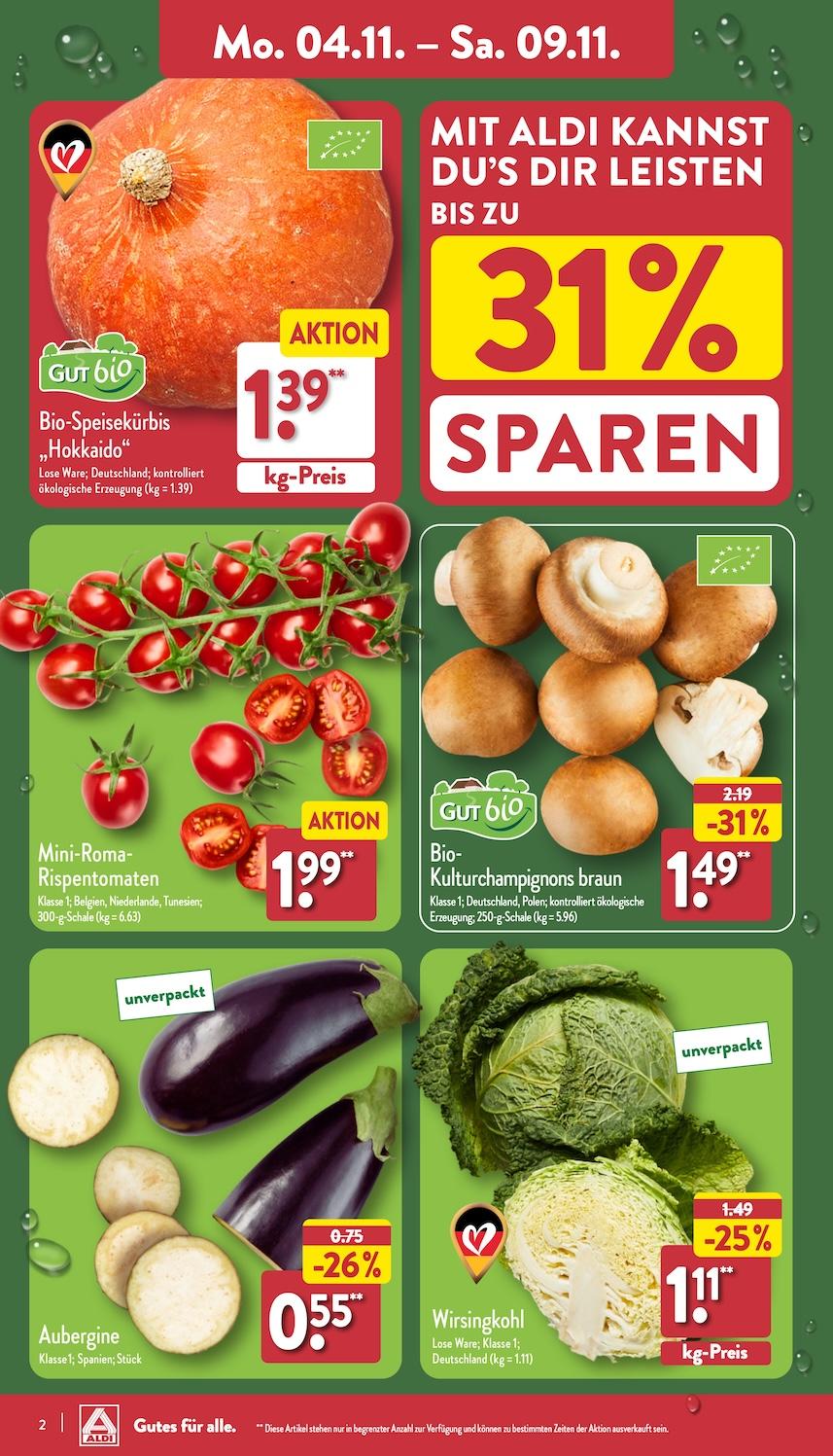 Aldi Aldi Nord Prospekt ab Montag Seite 2