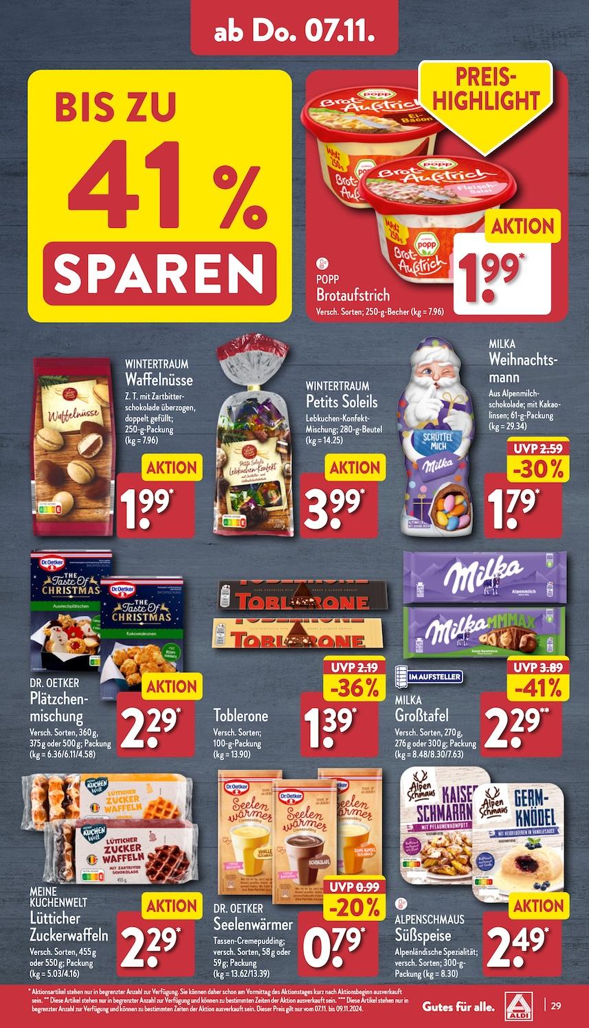 Aldi Aldi Nord Prospekt ab Montag Seite 29
