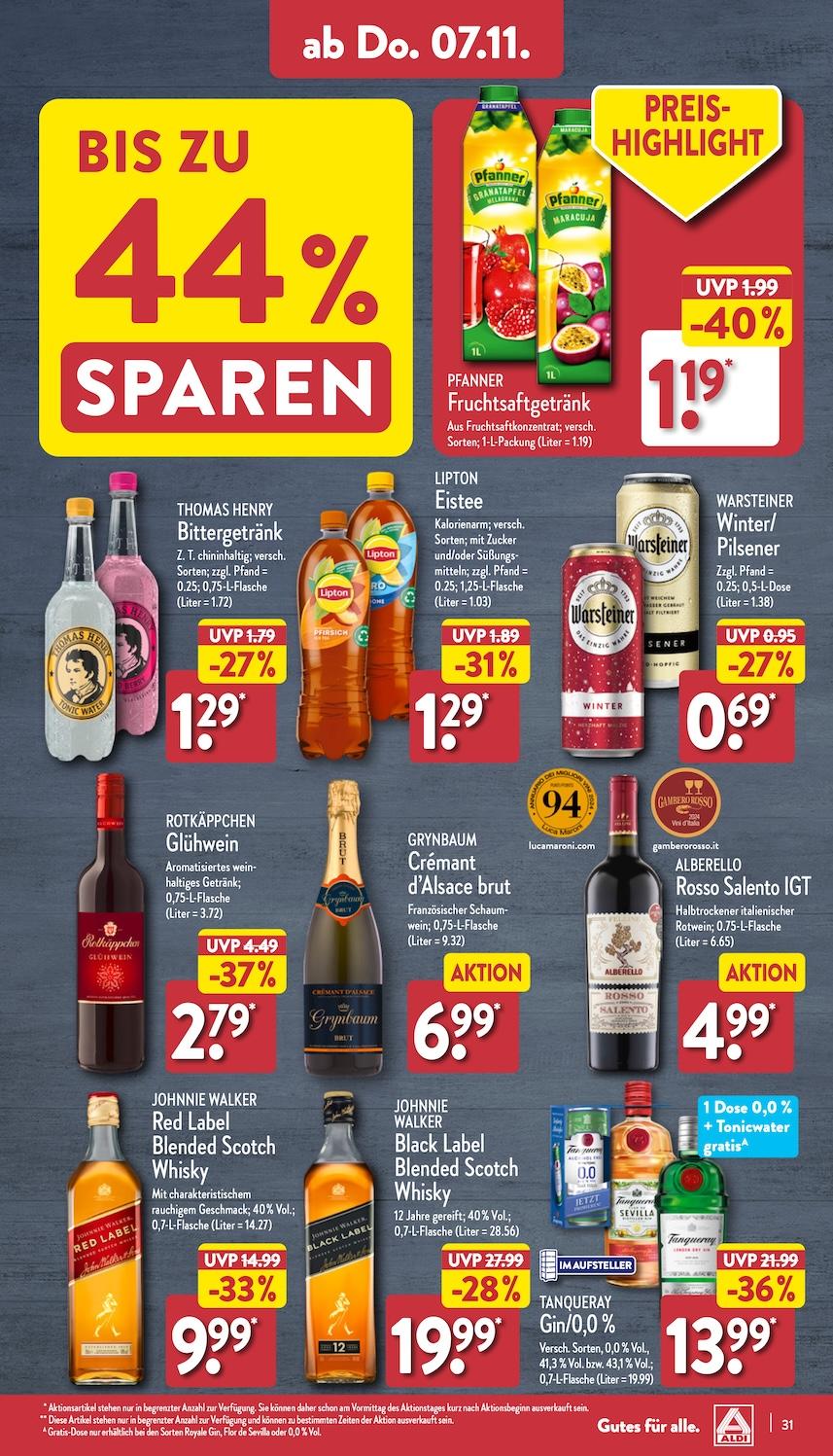 Aldi Aldi Nord Prospekt ab Montag Seite 31