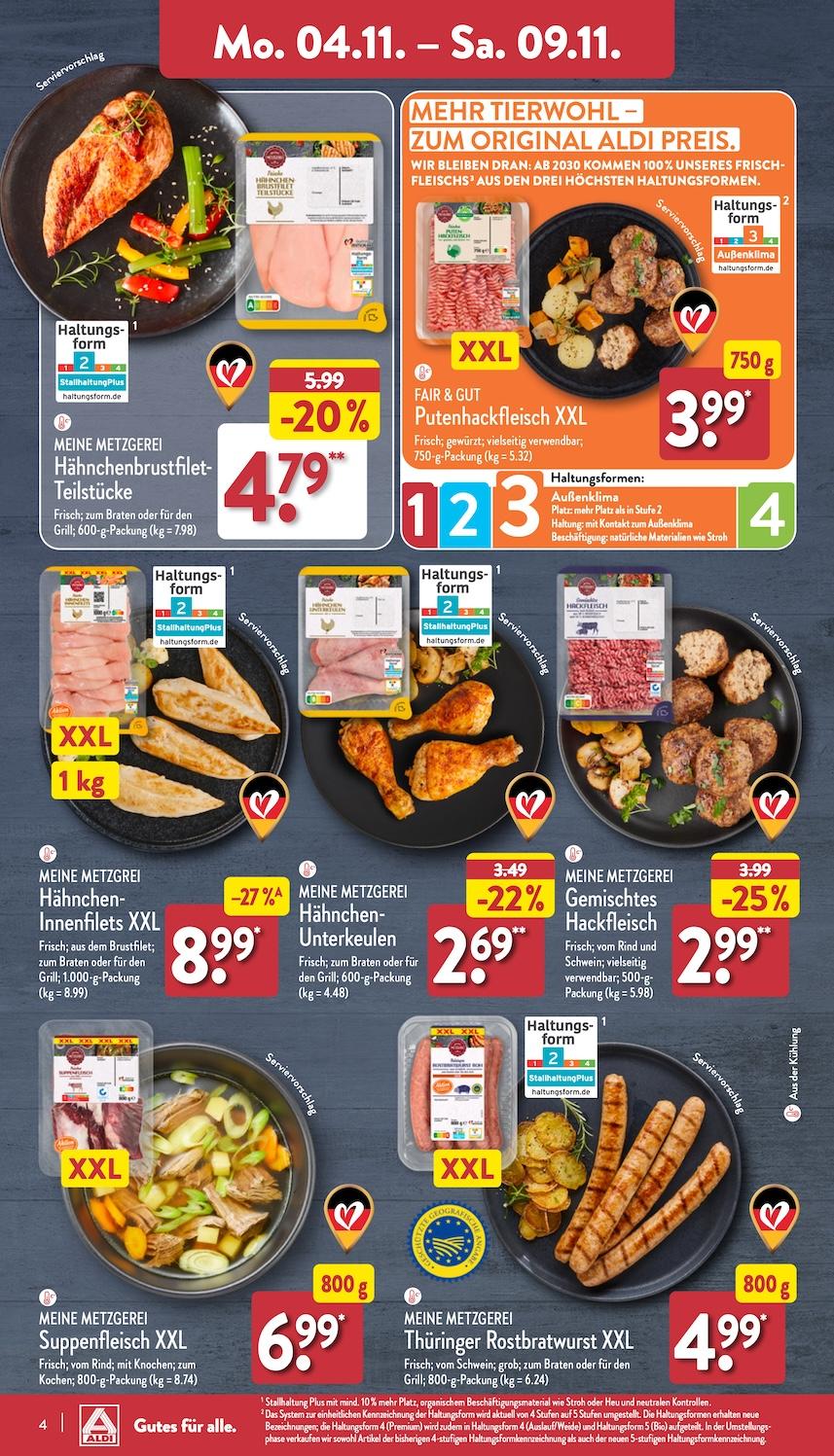 Aldi Aldi Nord Prospekt ab Montag Seite 4
