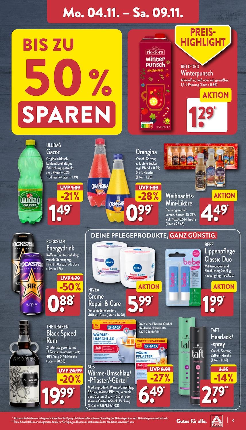Aldi Aldi Nord Prospekt ab Montag Seite 9
