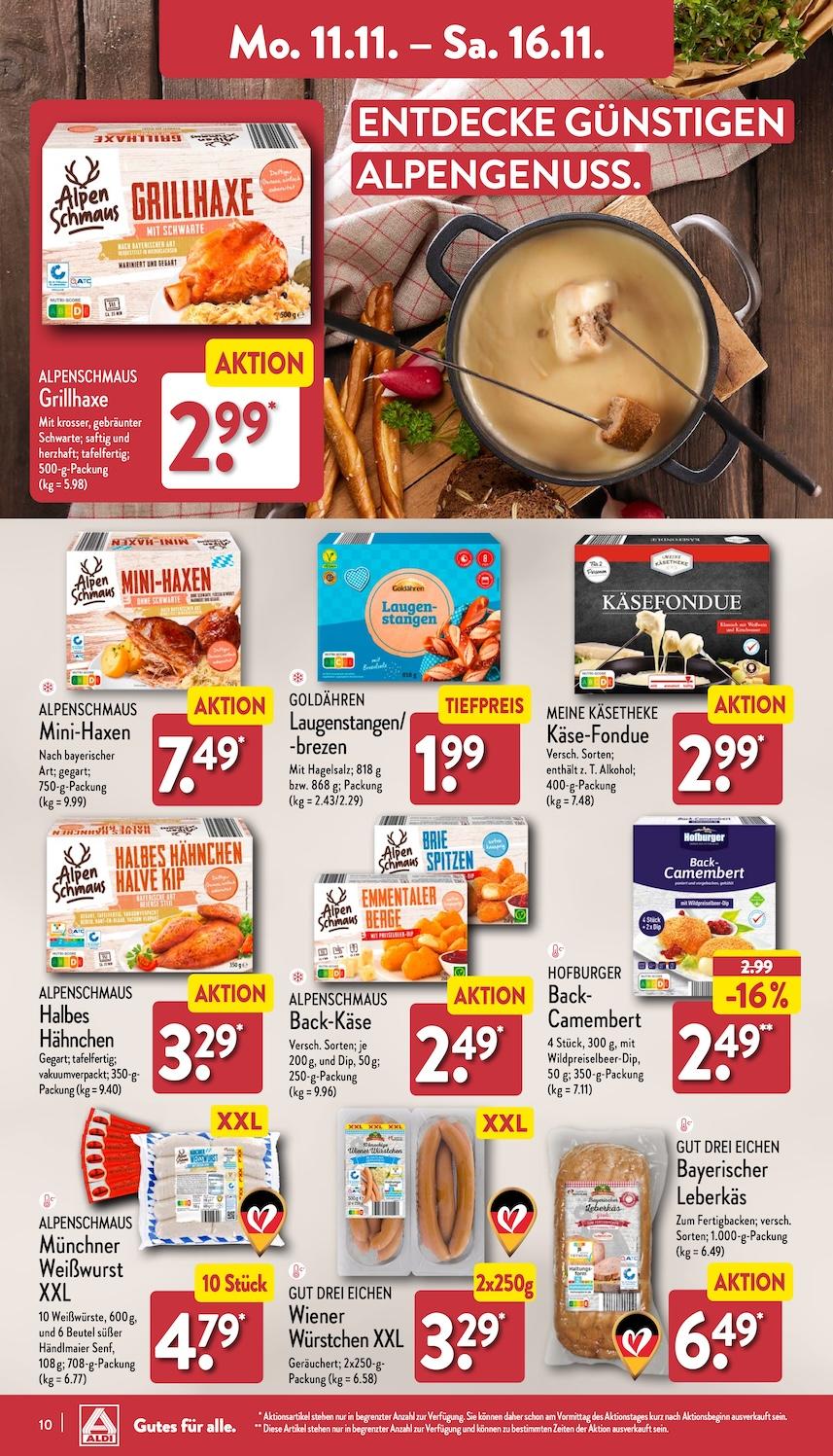 Aldi Aldi Nord Prospekt ab Montag Seite 10