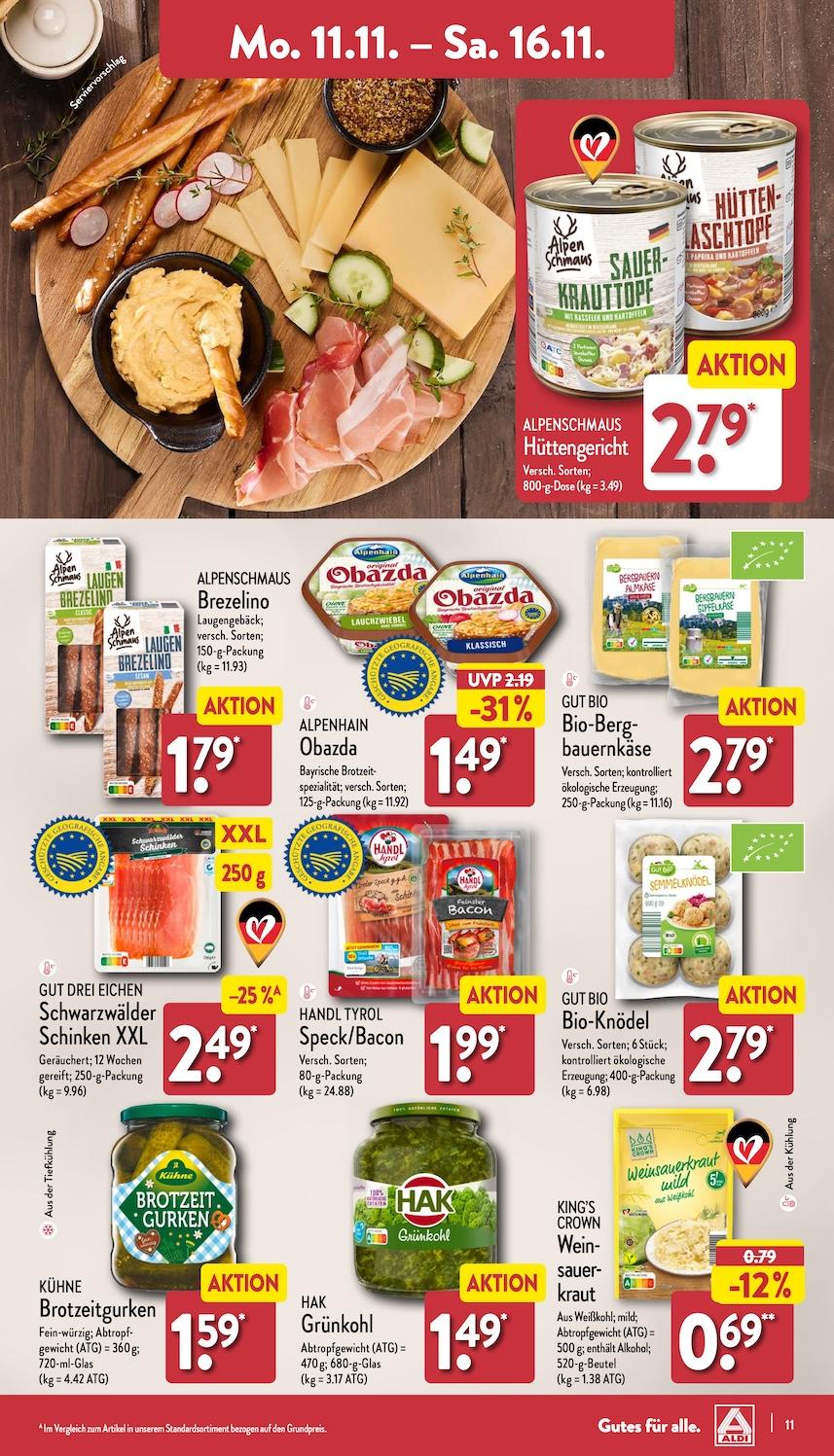 Aldi Aldi Nord Prospekt ab Montag Seite 11