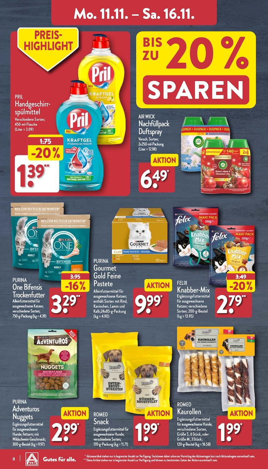 Aldi Aldi Nord Prospekt ab Montag Seite 8