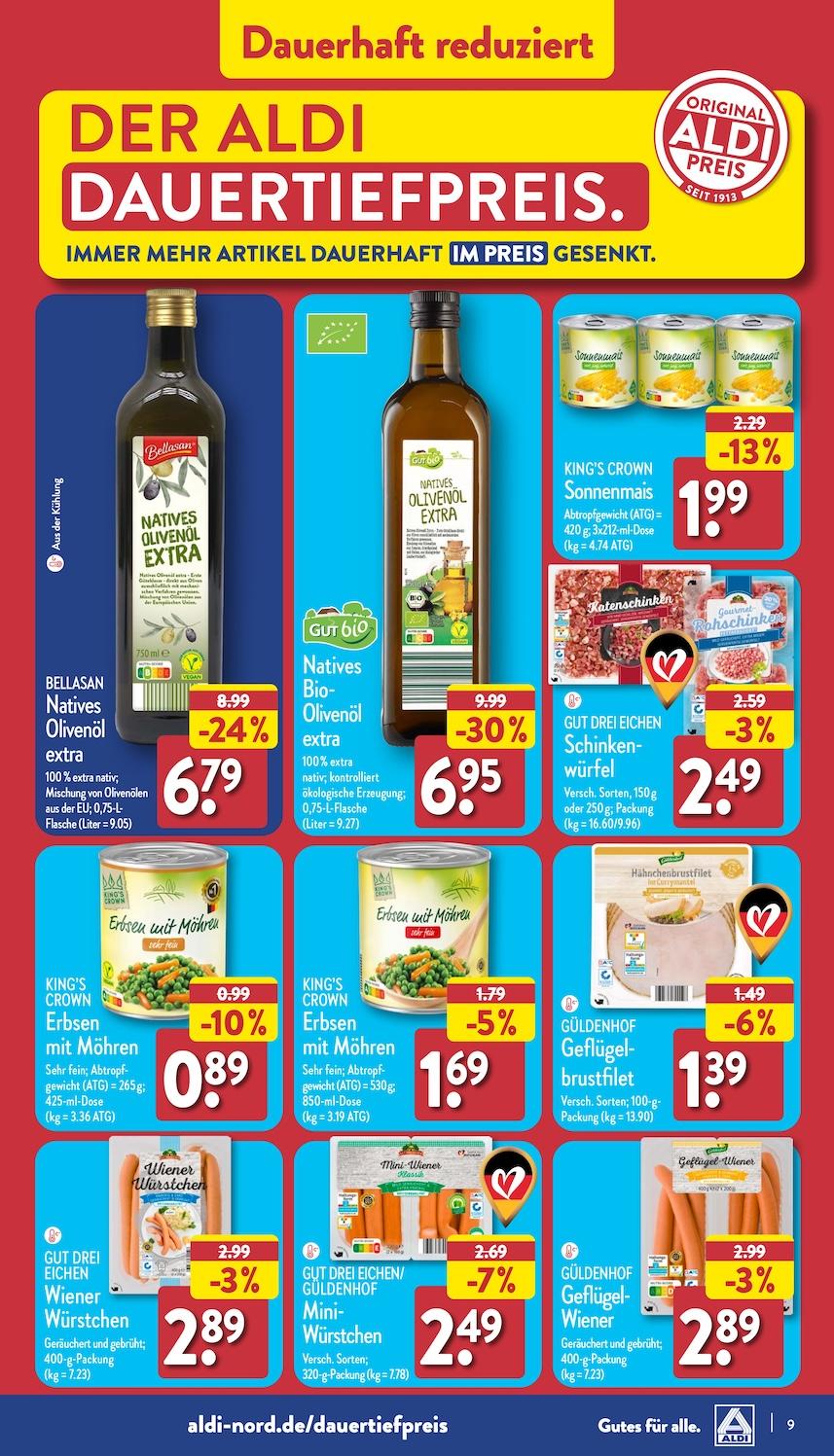 Aldi Aldi Nord Prospekt ab Montag Seite 9