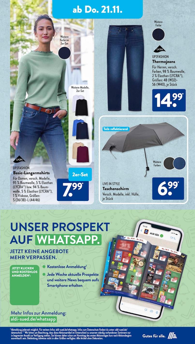 Aldi Aldi Süd Prospekt ab Montag Seite 17