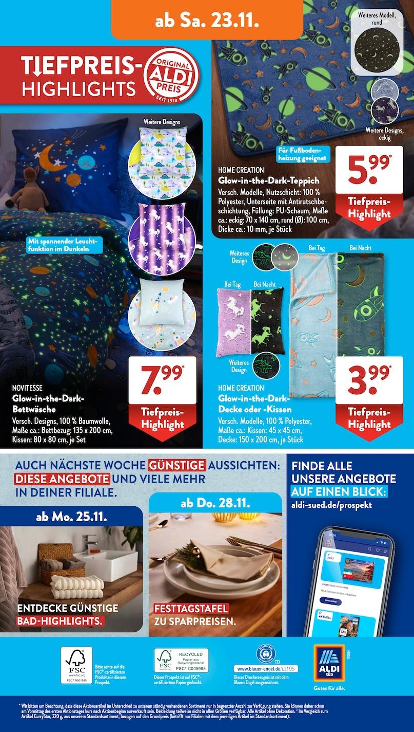 Aldi Aldi Süd Prospekt ab Montag Seite 34