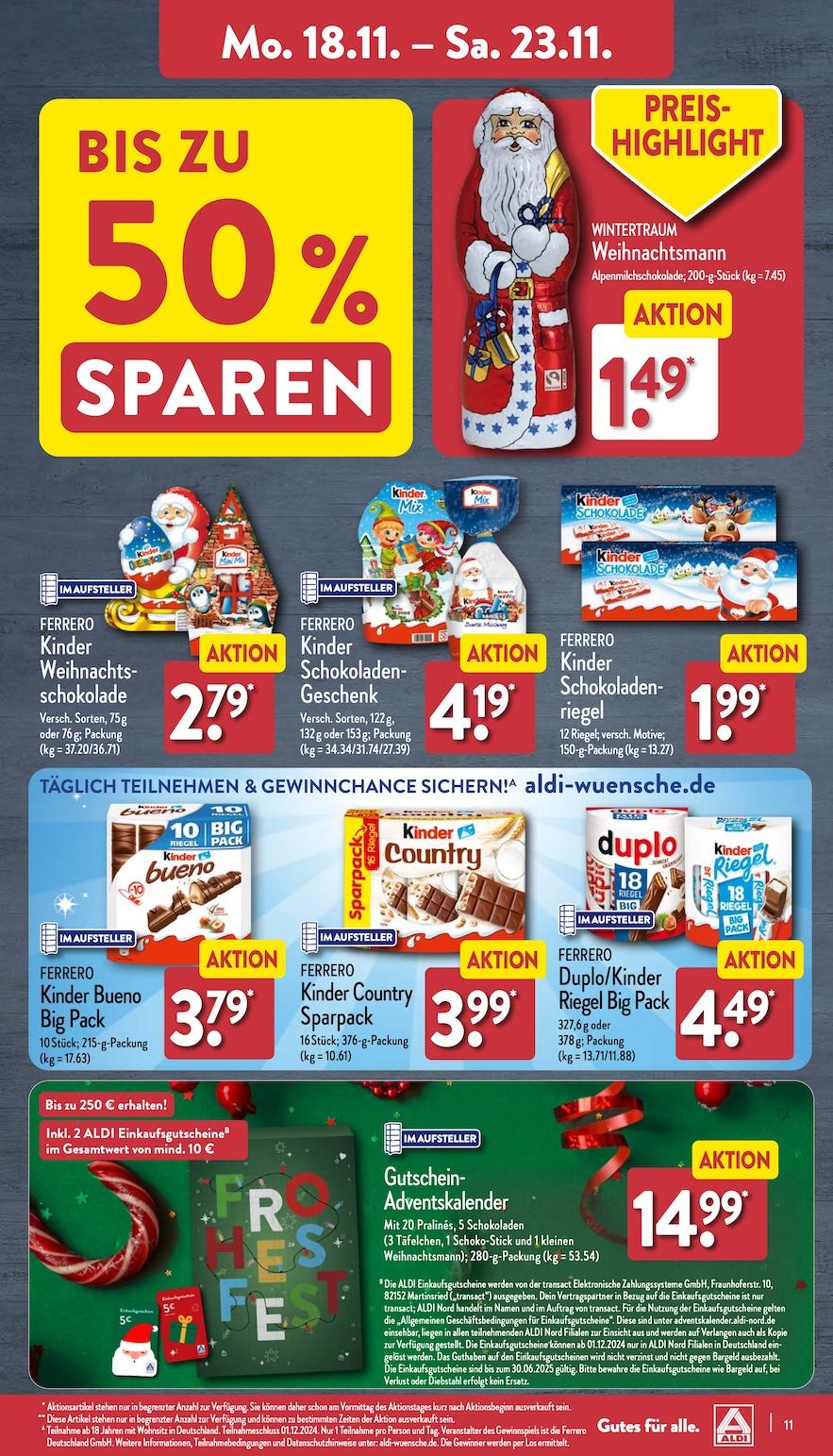 Aldi Aldi Nord Prospekt ab Montag Seite 11