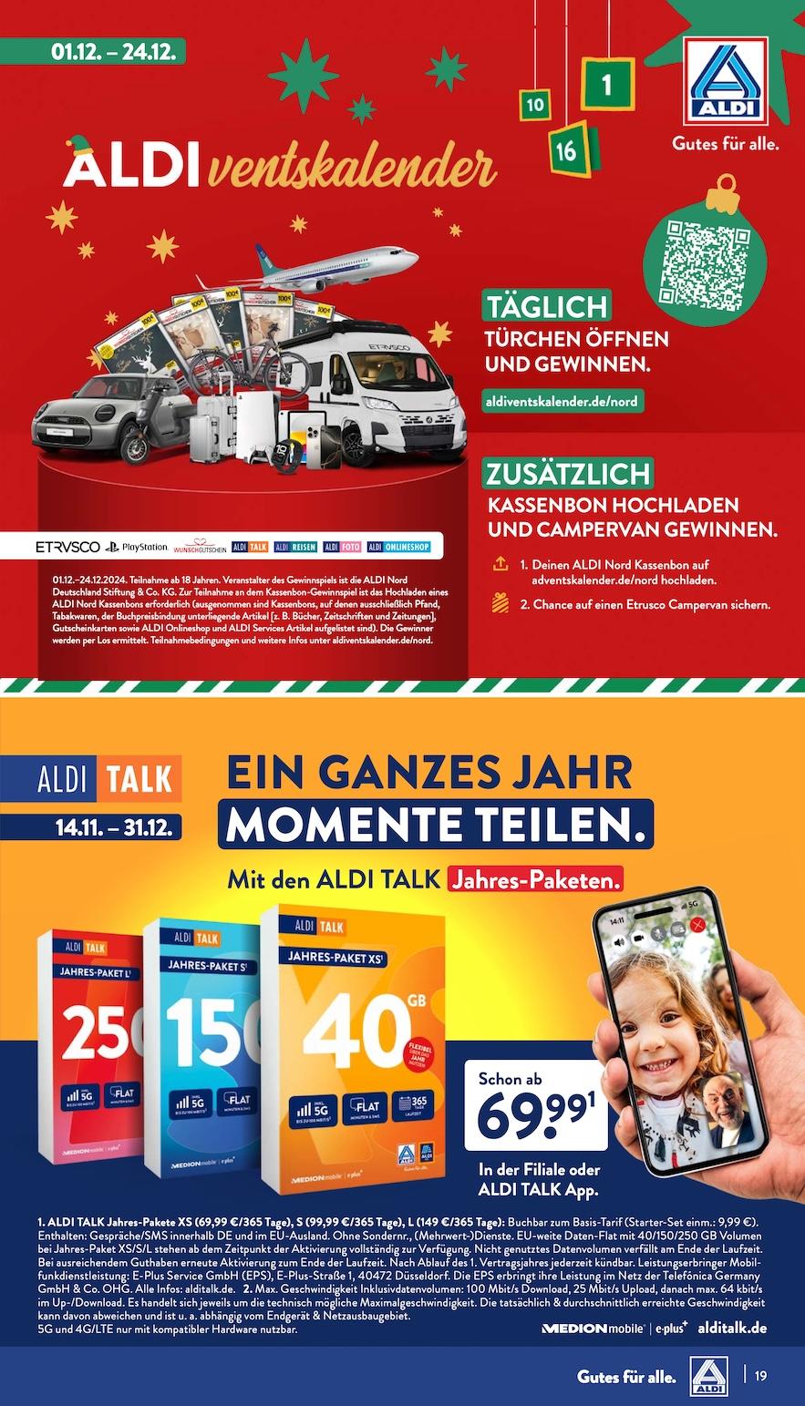 Aldi Aldi Nord Prospekt ab Montag Seite 19