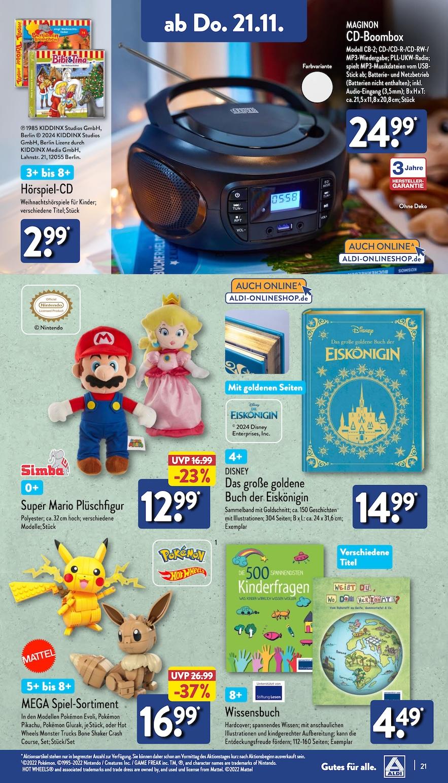 Aldi Aldi Nord Prospekt ab Montag Seite 21