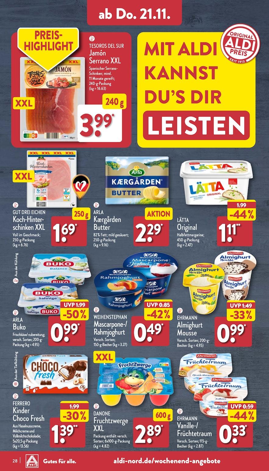 Aldi Aldi Nord Prospekt ab Montag Seite 28