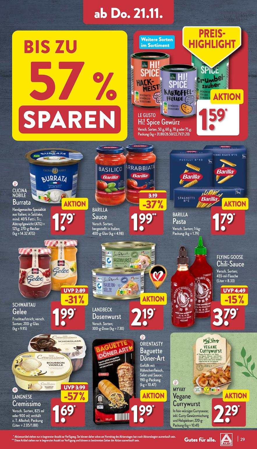 Aldi Aldi Nord Prospekt ab Montag Seite 29