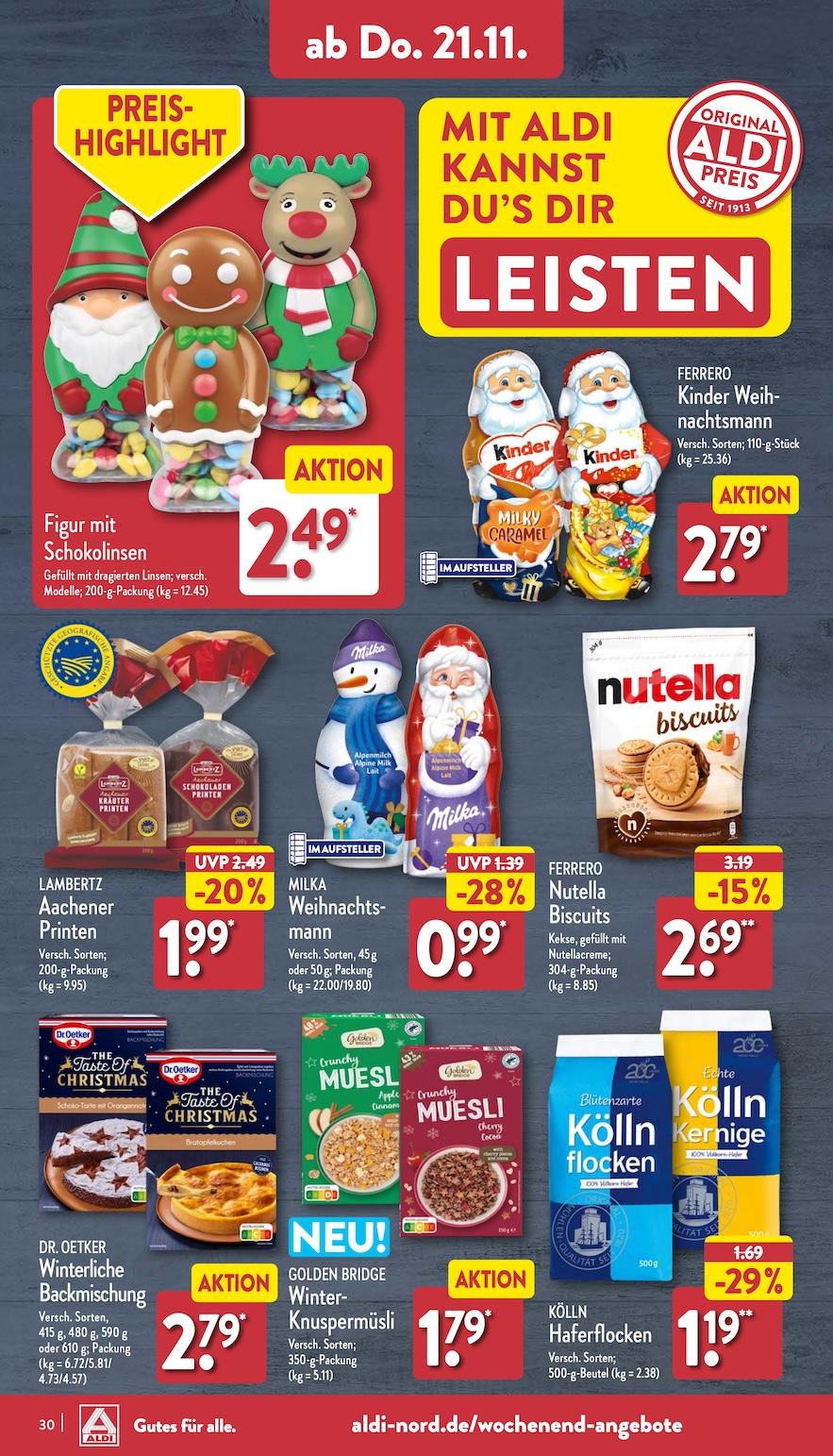 Aldi Aldi Nord Prospekt ab Montag Seite 30