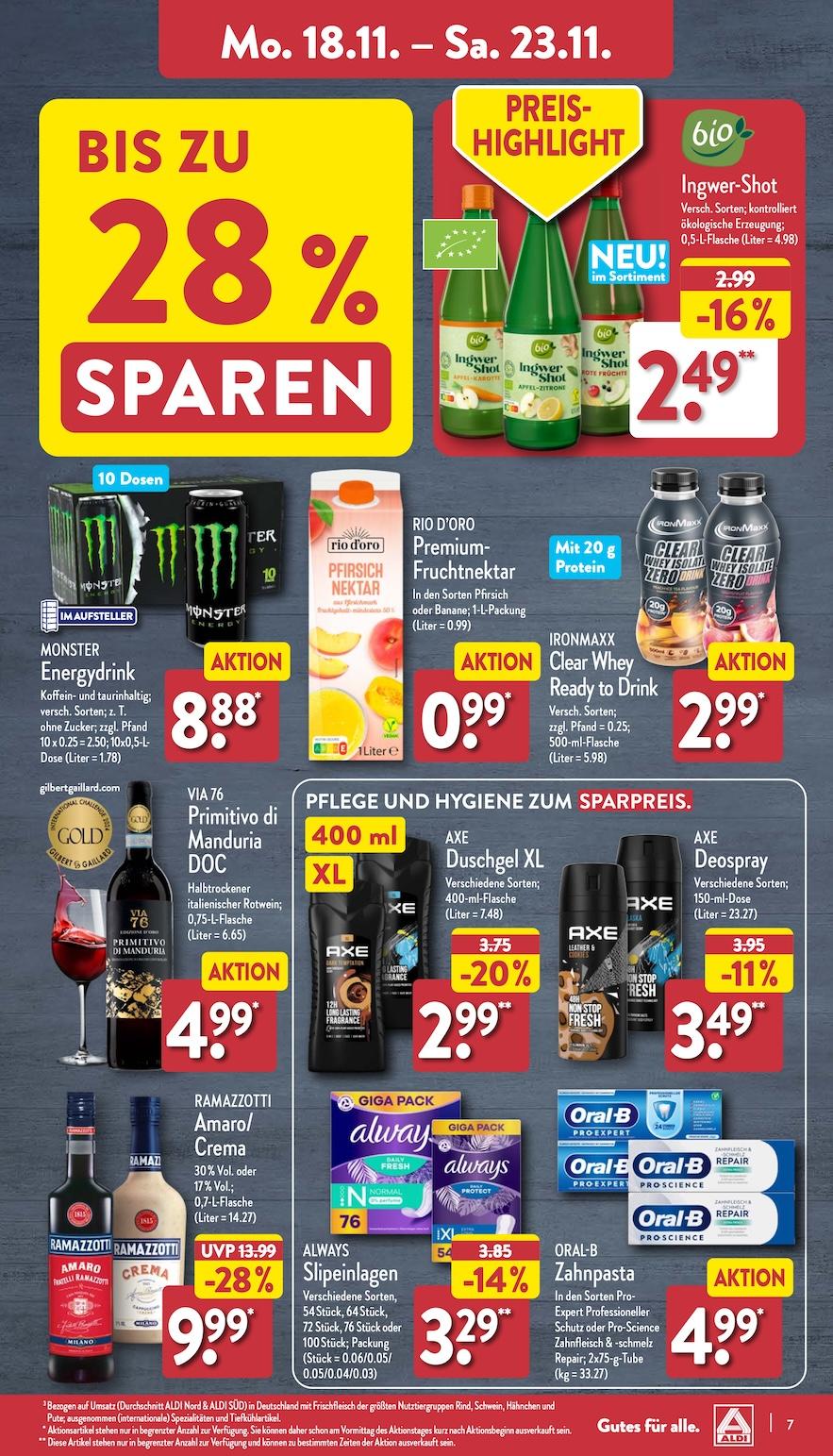 Aldi Aldi Nord Prospekt ab Montag Seite 7