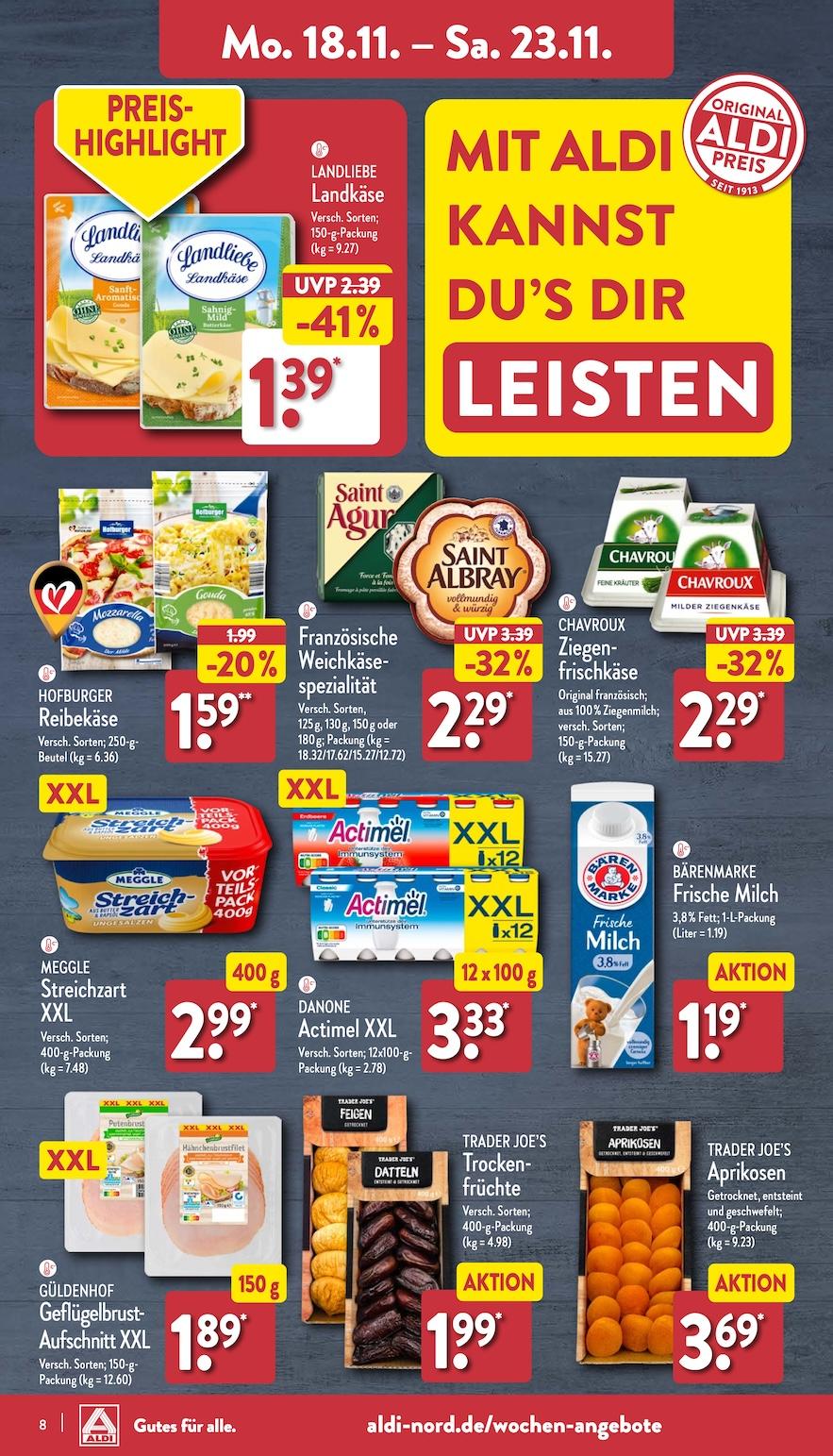 Aldi Aldi Nord Prospekt ab Montag Seite 8