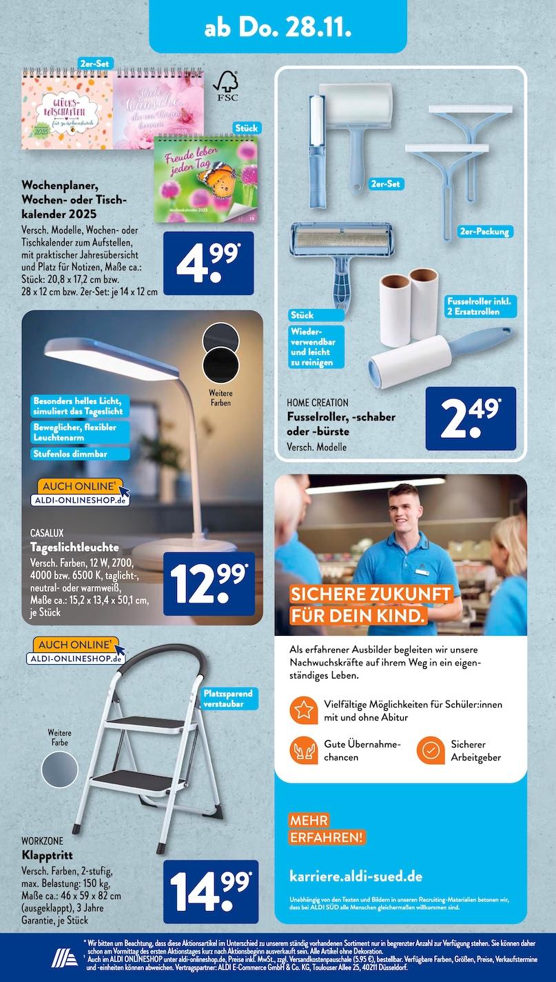 Aldi Aldi Süd Prospekt ab Montag Seite 16