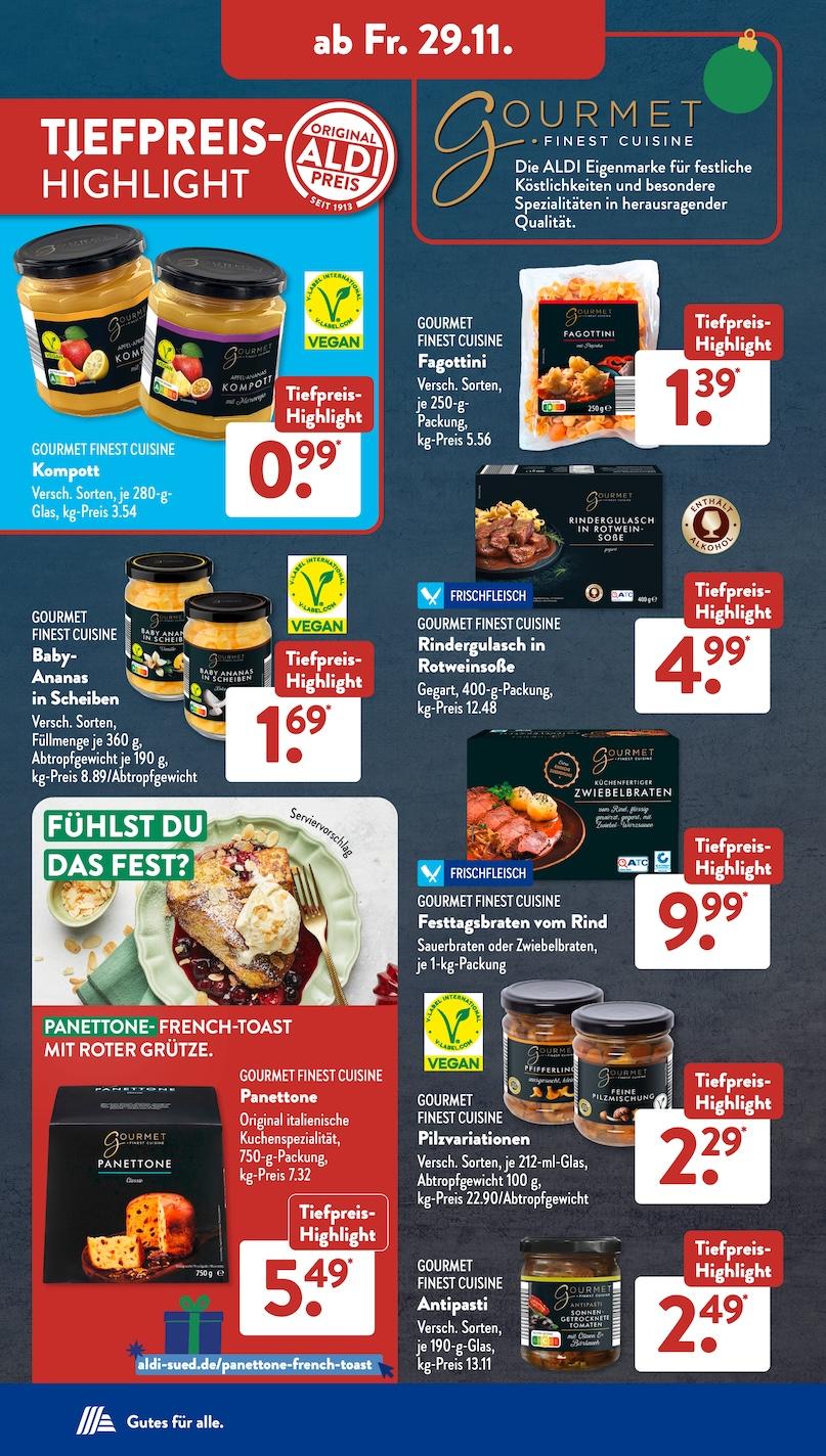 Aldi Aldi Süd Prospekt ab Montag Seite 25