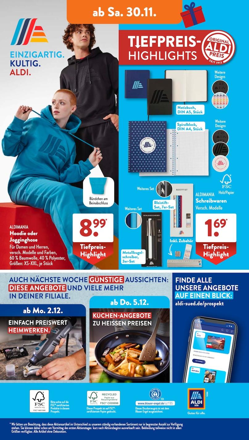 Aldi Aldi Süd Prospekt ab Montag Seite 33