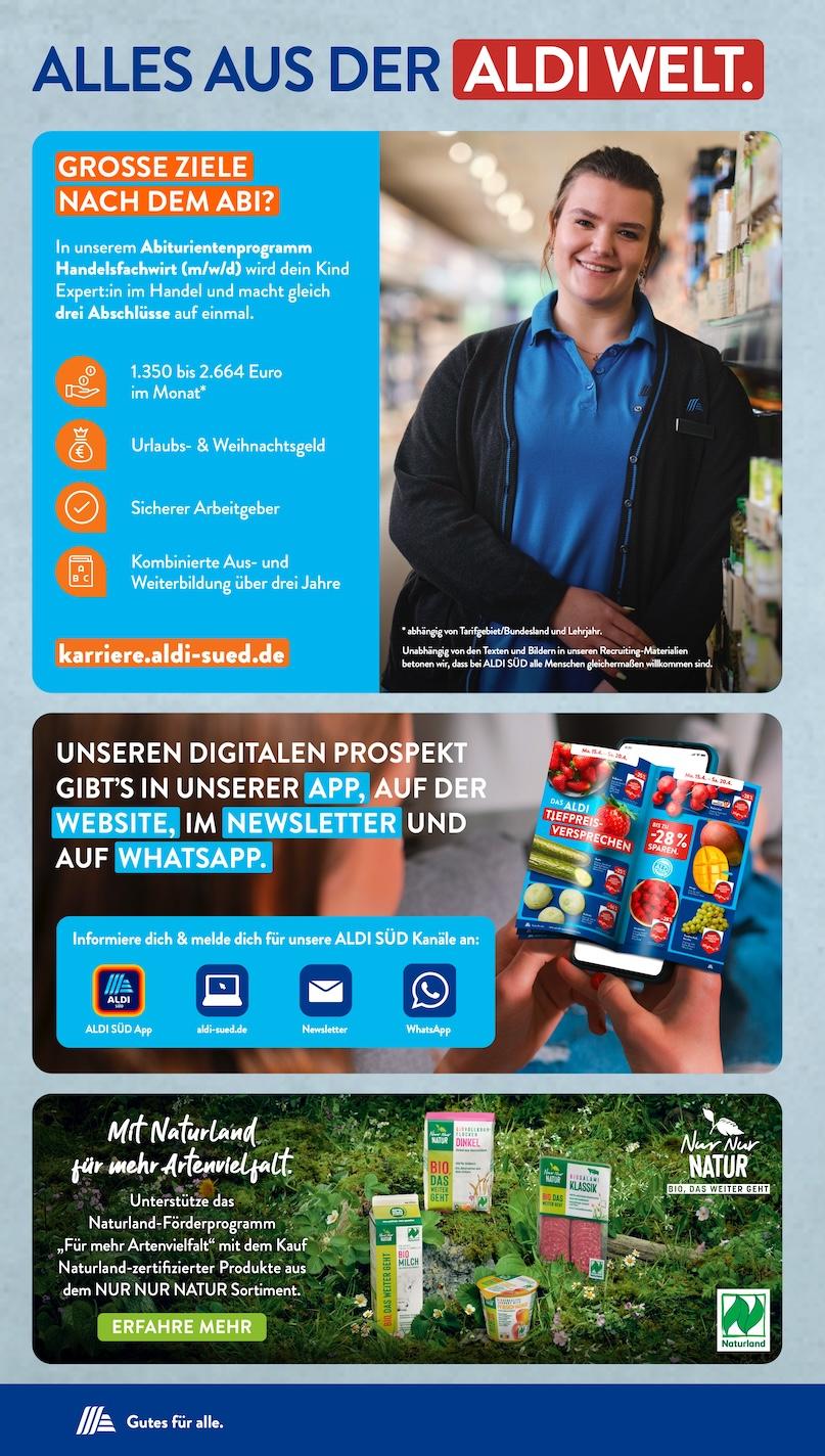 Aldi Aldi Süd Prospekt ab Montag Seite 40