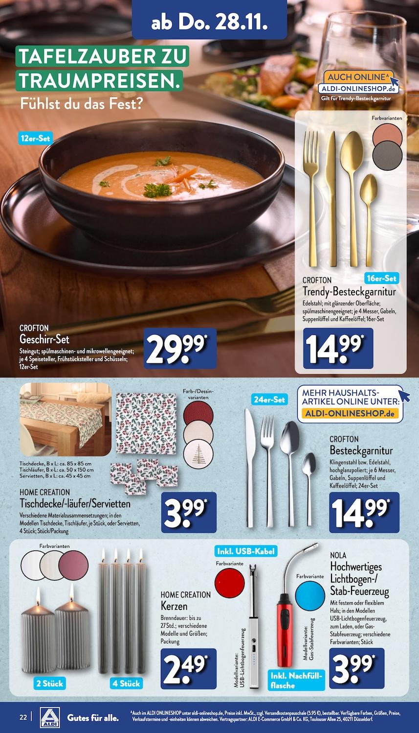 Aldi Aldi Nord Prospekt ab Montag Seite 22