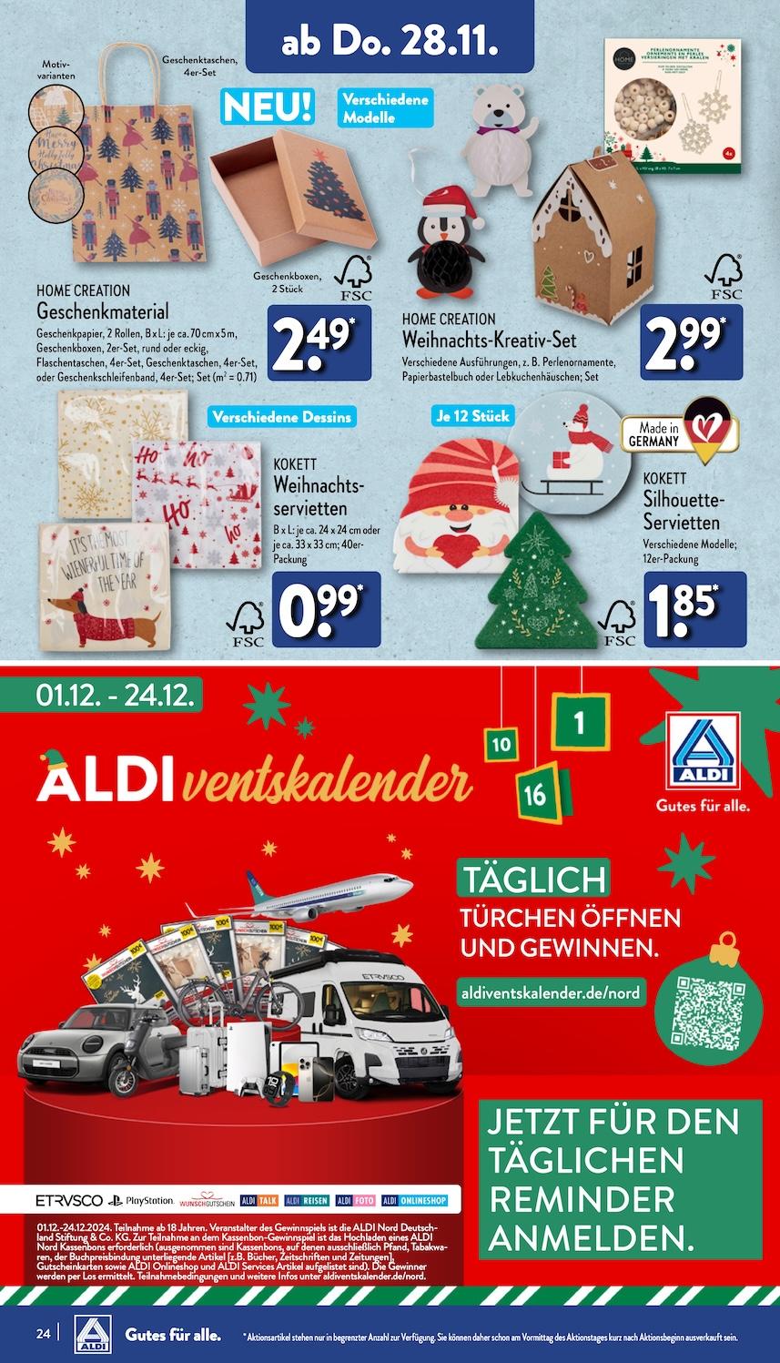 Aldi Aldi Nord Prospekt ab Montag Seite 24