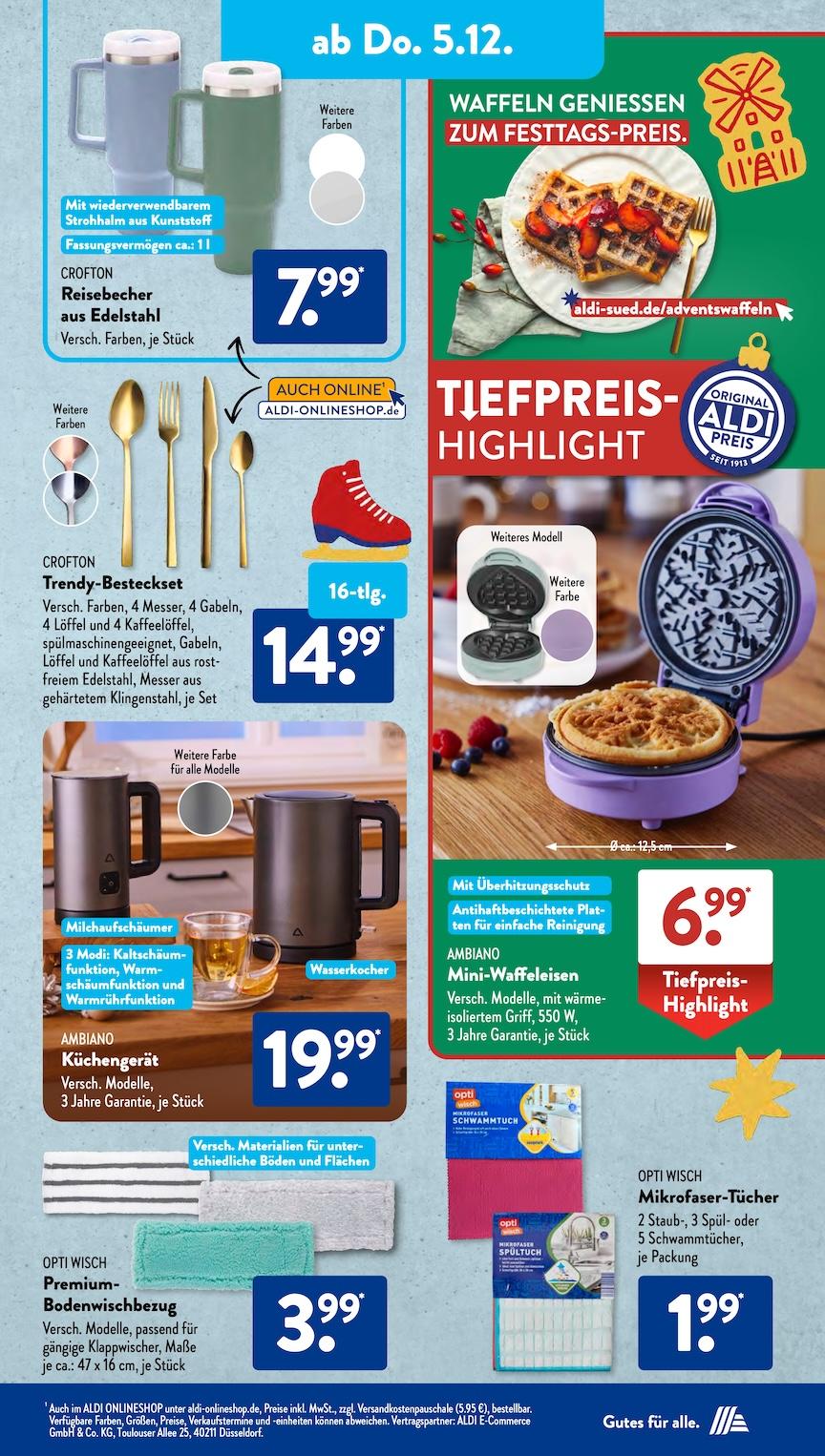 Aldi Aldi Süd Prospekt ab Montag Seite 15