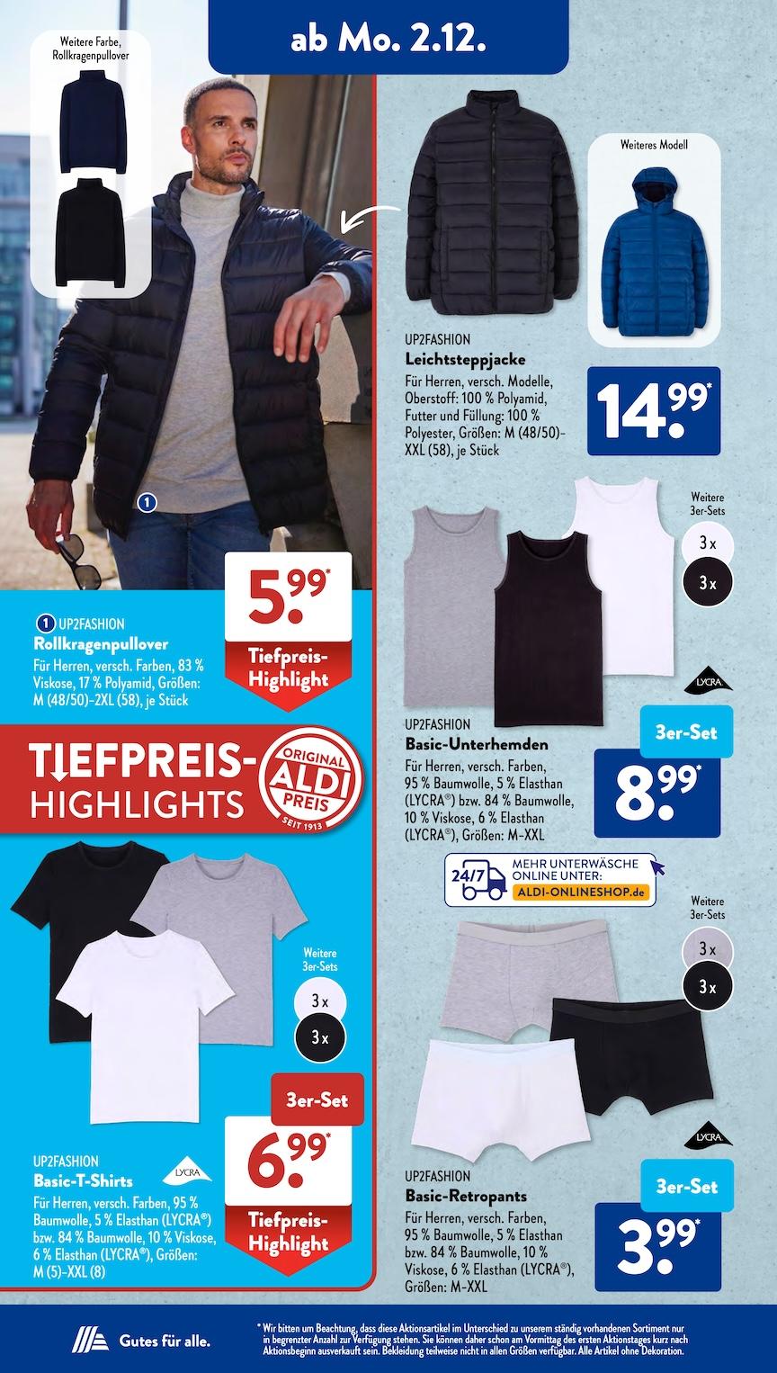 Aldi Aldi Süd Prospekt ab Montag Seite 4