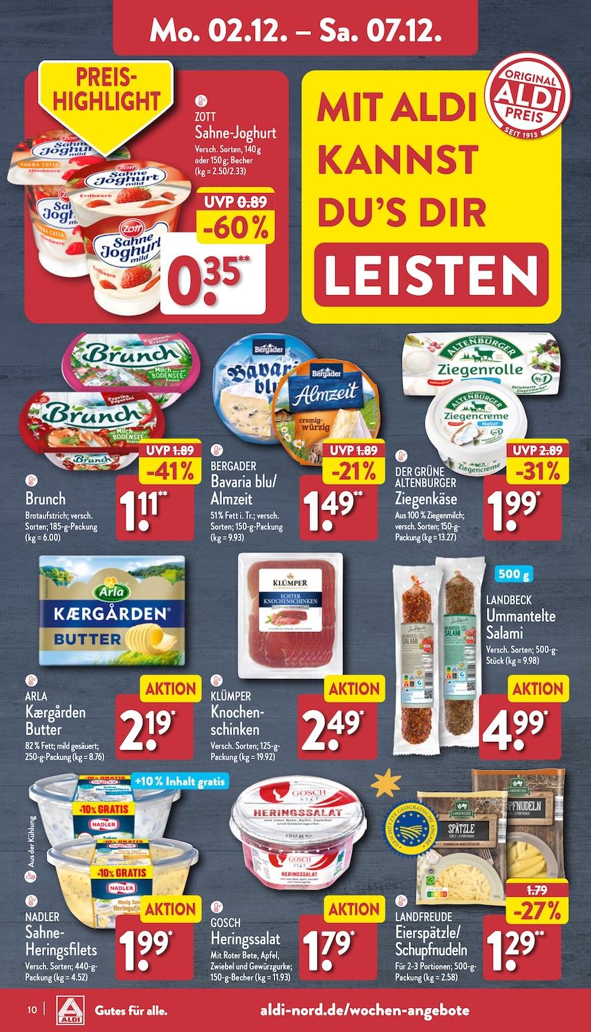 Aldi Aldi Nord Prospekt ab Montag Seite 10