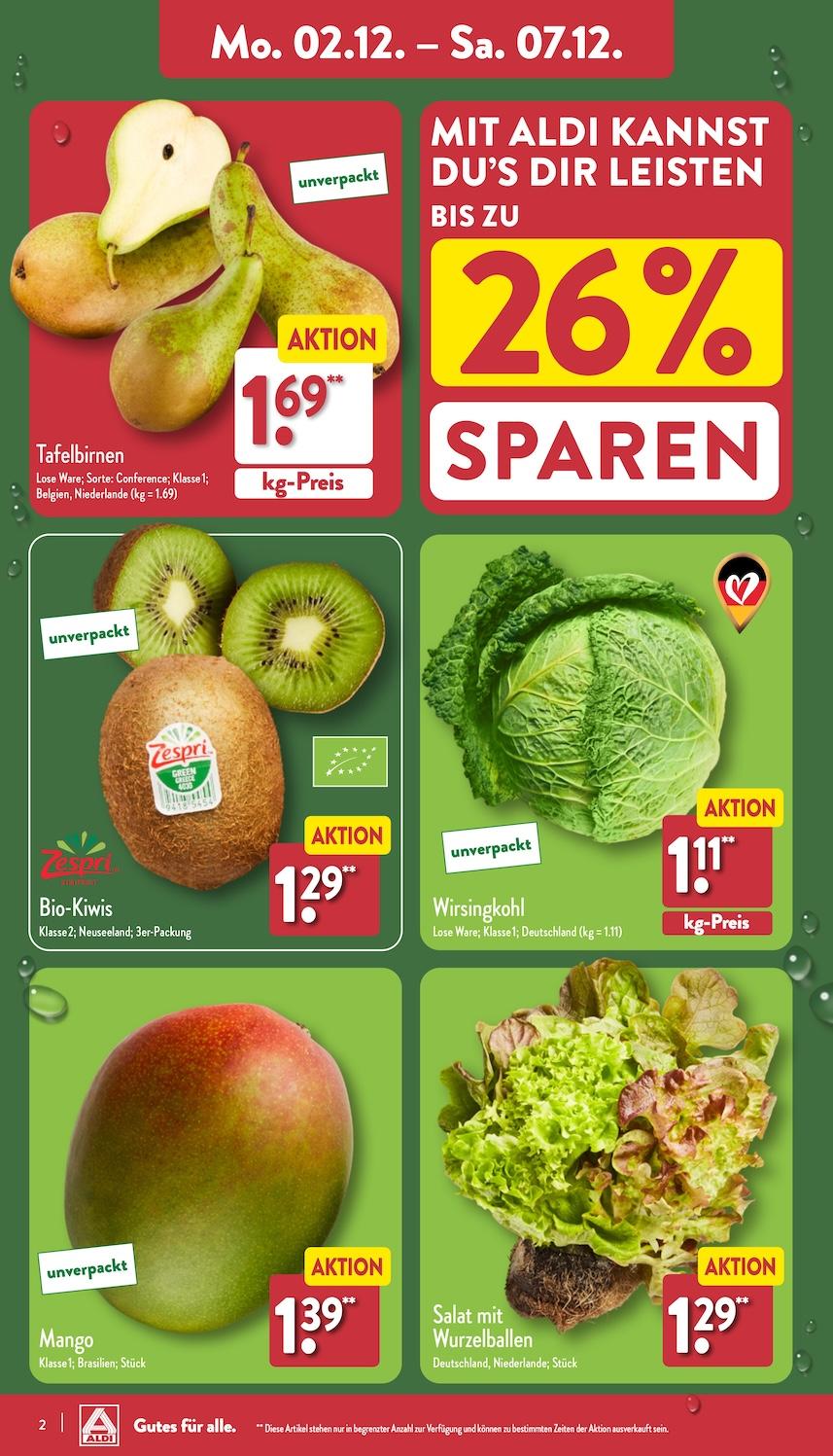 Aldi Aldi Nord Prospekt ab Montag Seite 2