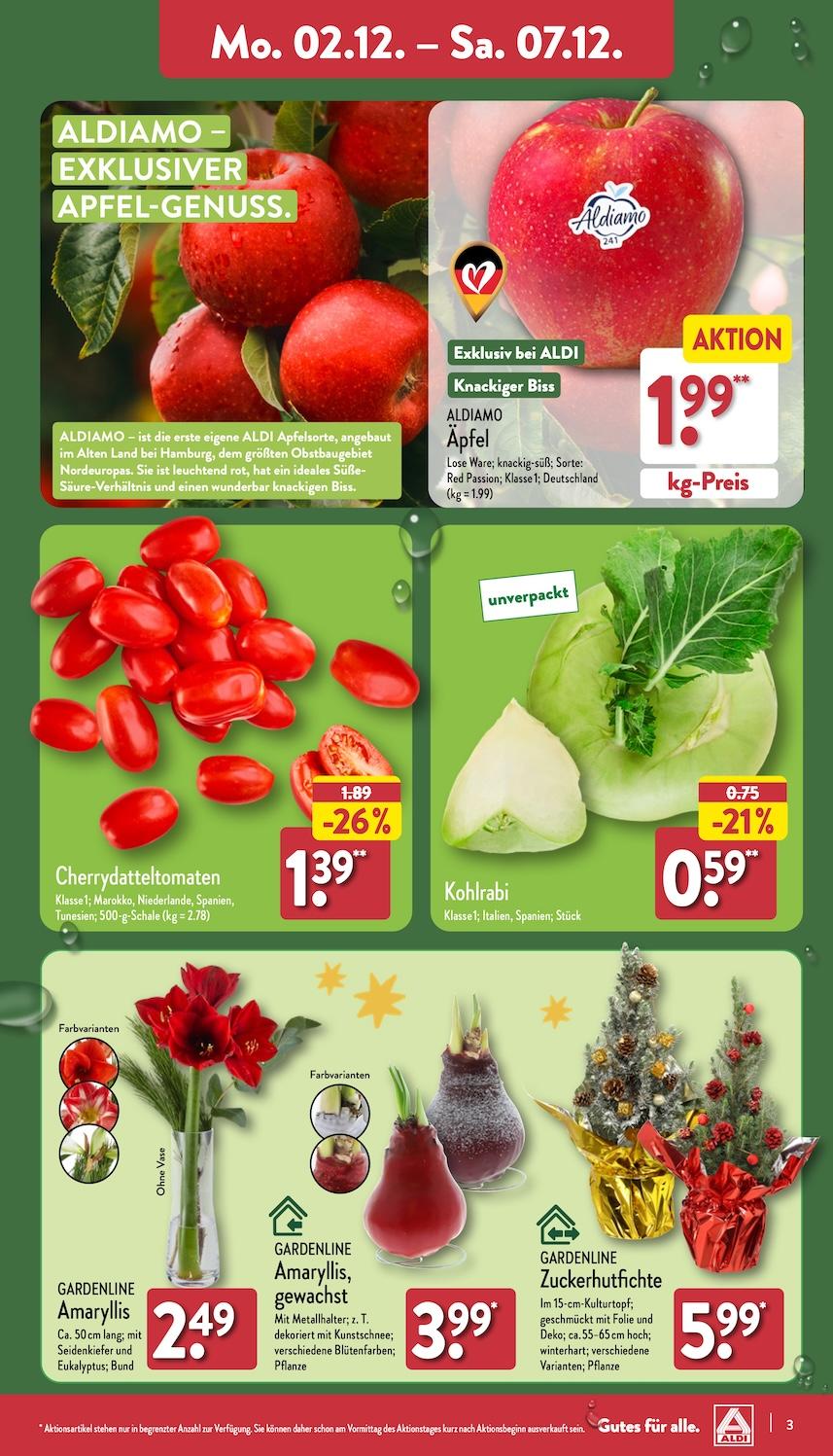 Aldi Aldi Nord Prospekt ab Montag Seite 3