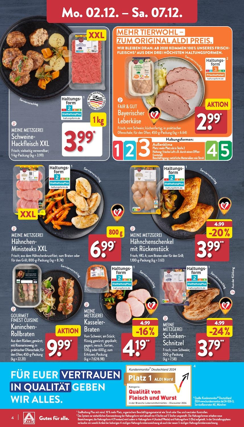 Aldi Aldi Nord Prospekt ab Montag Seite 4
