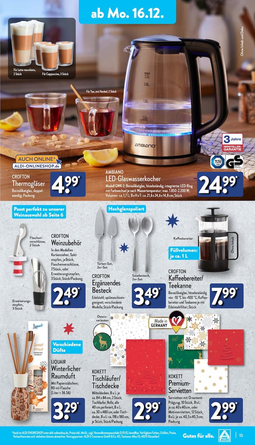 Aldi Aldi Nord Prospekt ab Montag Seite 15