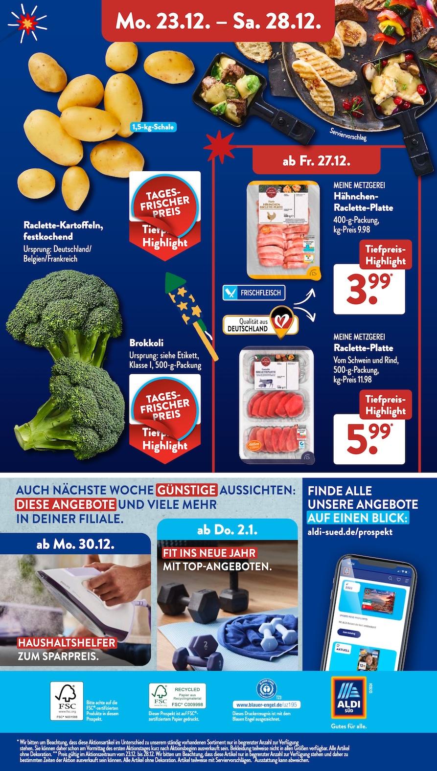 Aldi Aldi Süd Prospekt ab Montag Seite 24