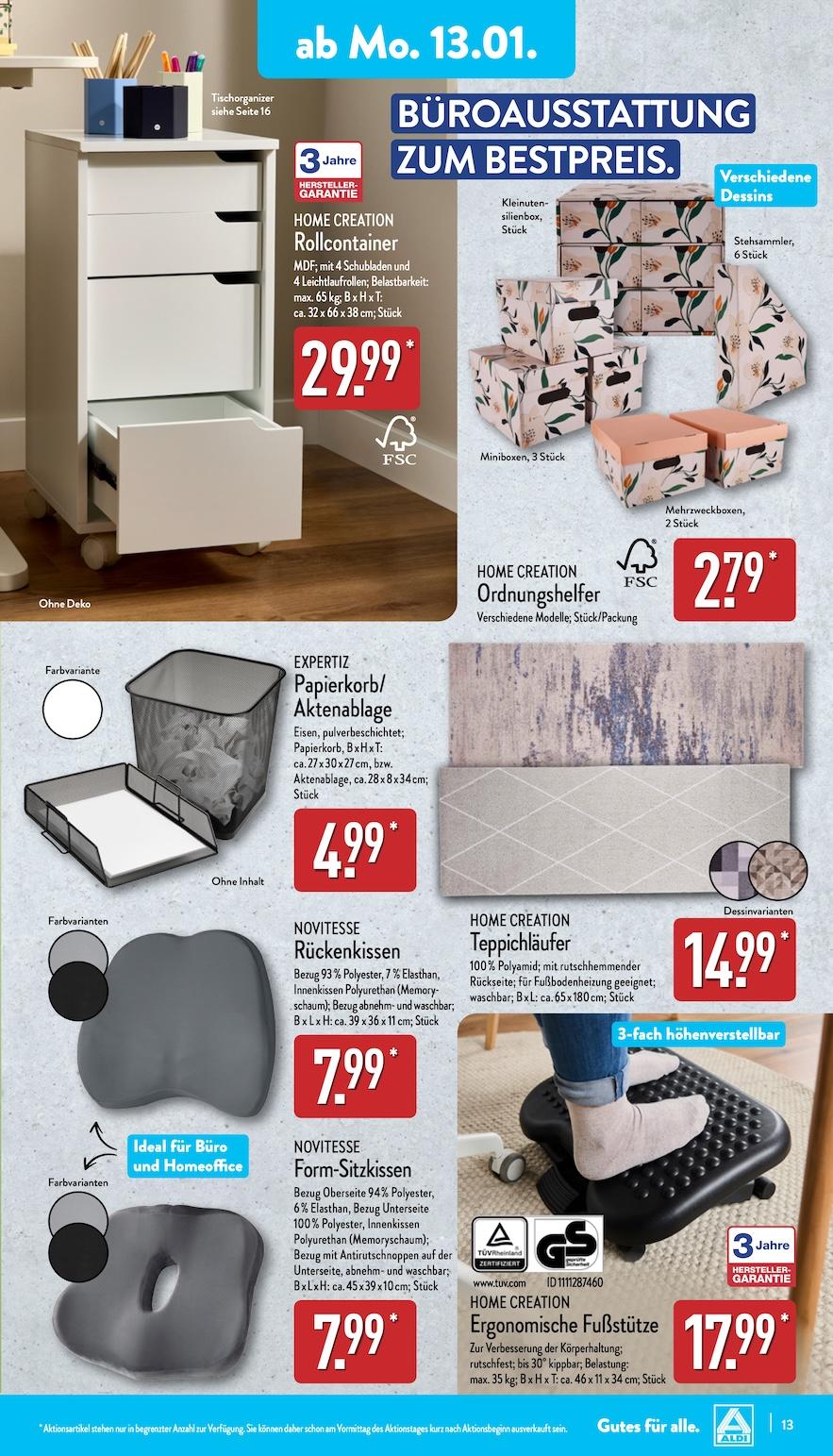 Aldi Aldi Nord Prospekt ab Montag Seite 13
