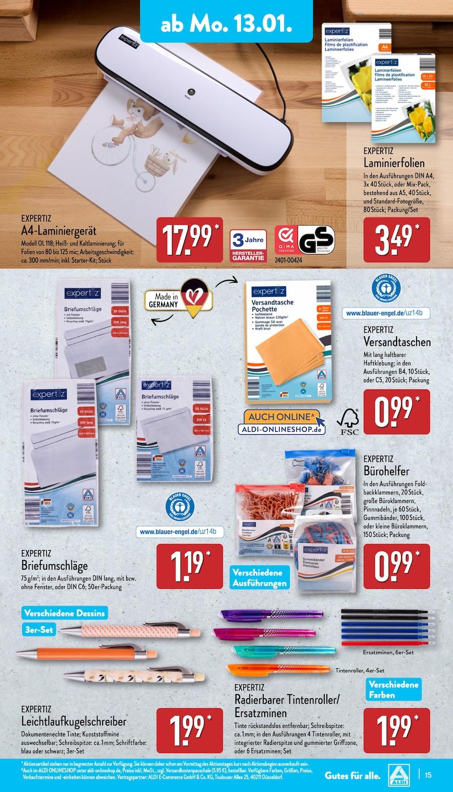 Aldi Aldi Nord Prospekt ab Montag Seite 15