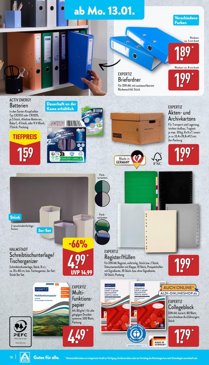 Aldi Aldi Nord Prospekt ab Montag Seite 16