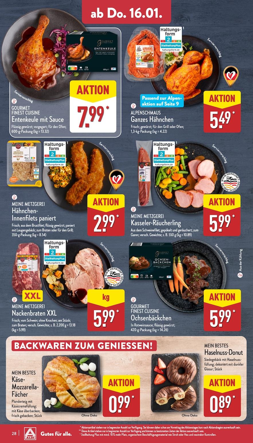 Aldi Aldi Nord Prospekt ab Montag Seite 28